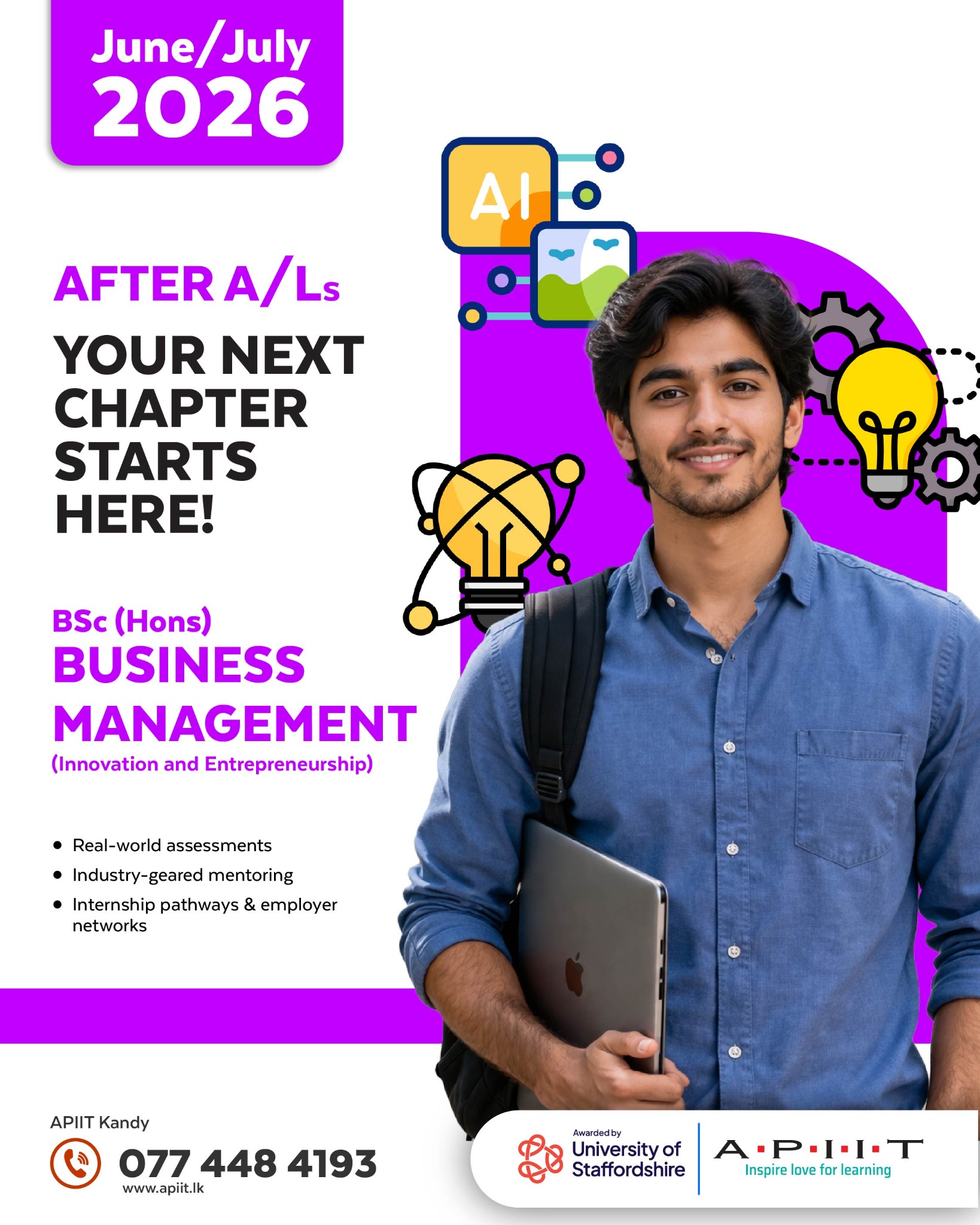 APIIT Sri Lanka Facebook ad