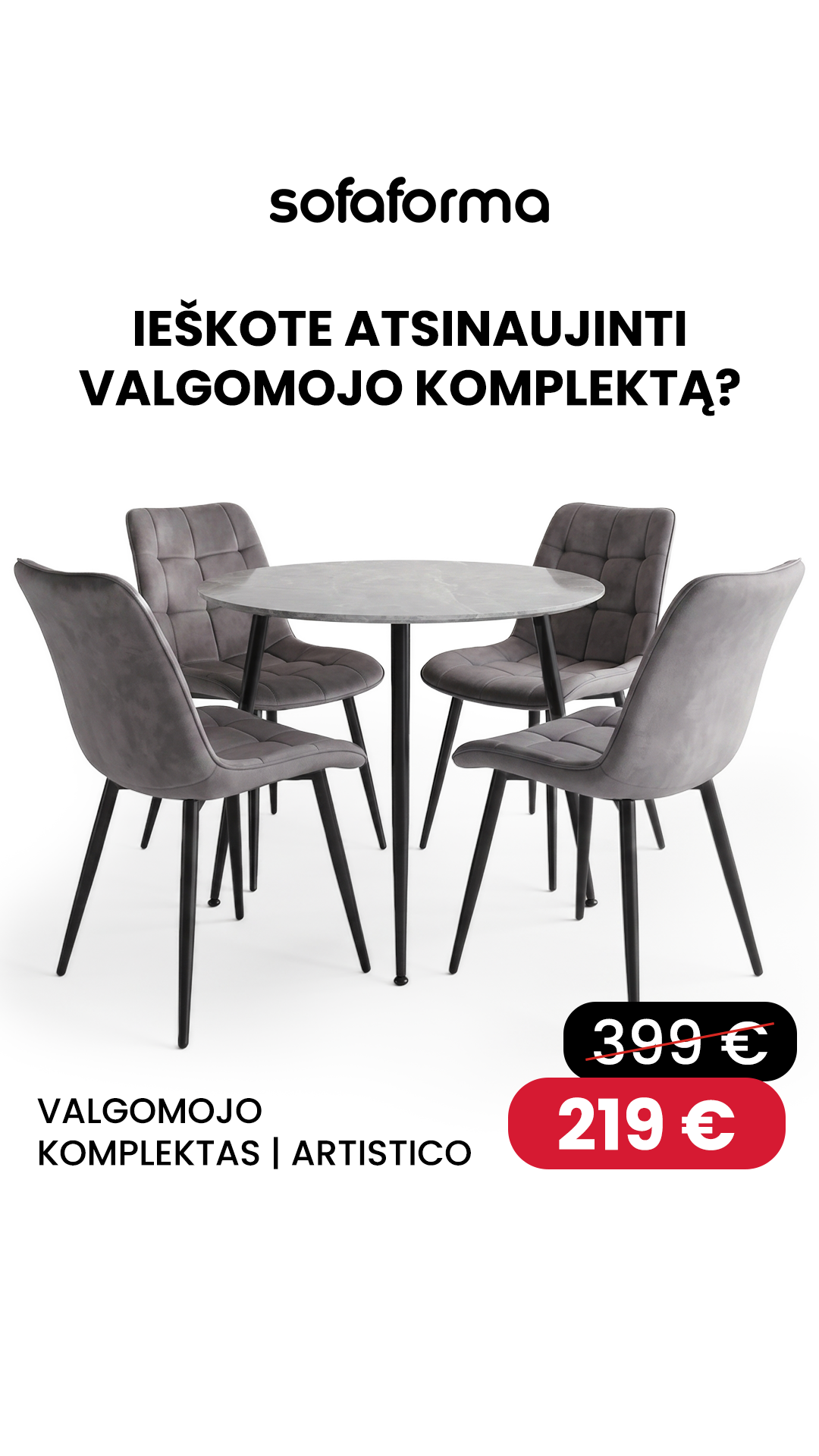 Sofaforma Facebook ad