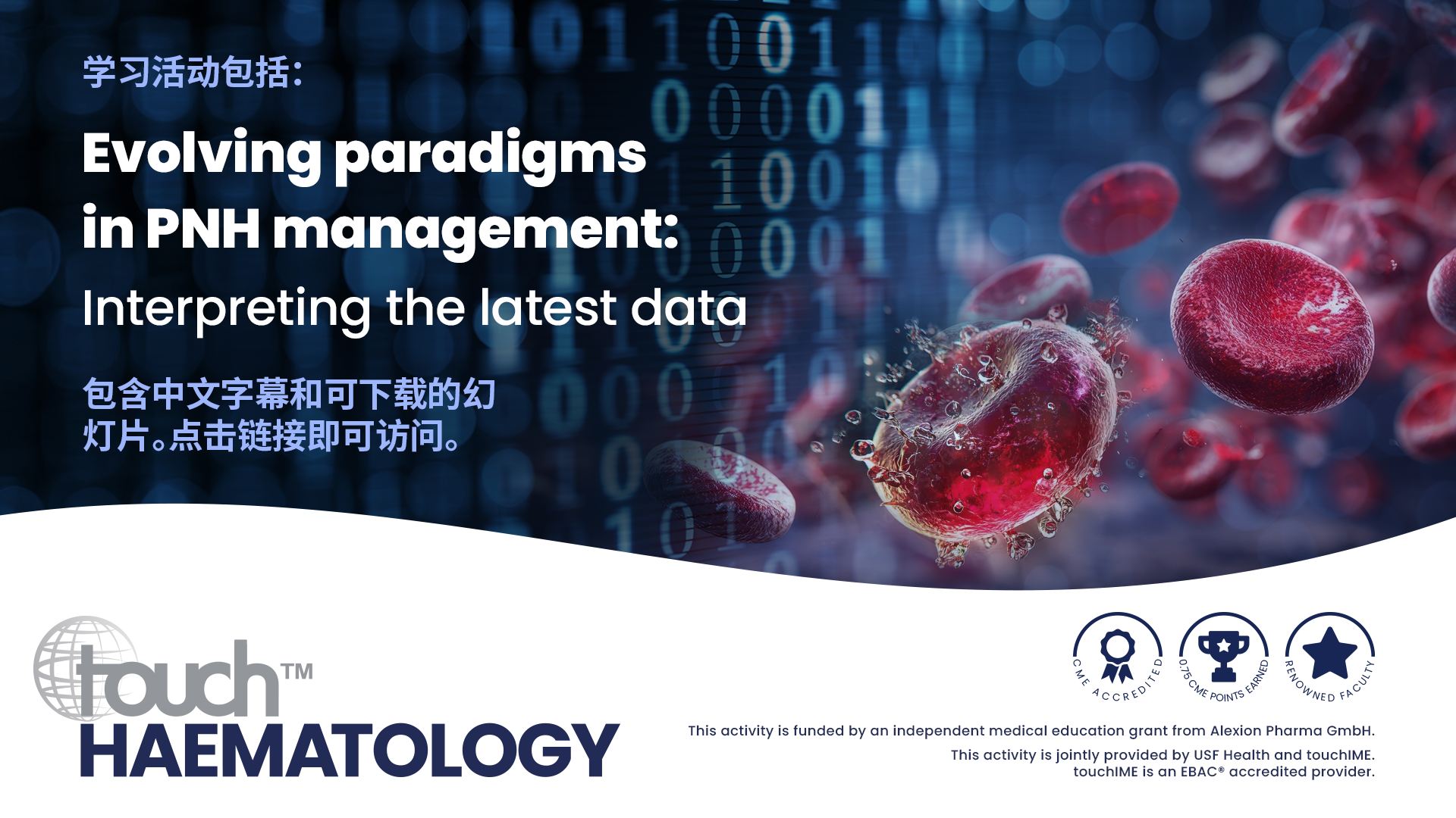 Touch Hematology Facebook ad: touchPANEL DISCUSSION