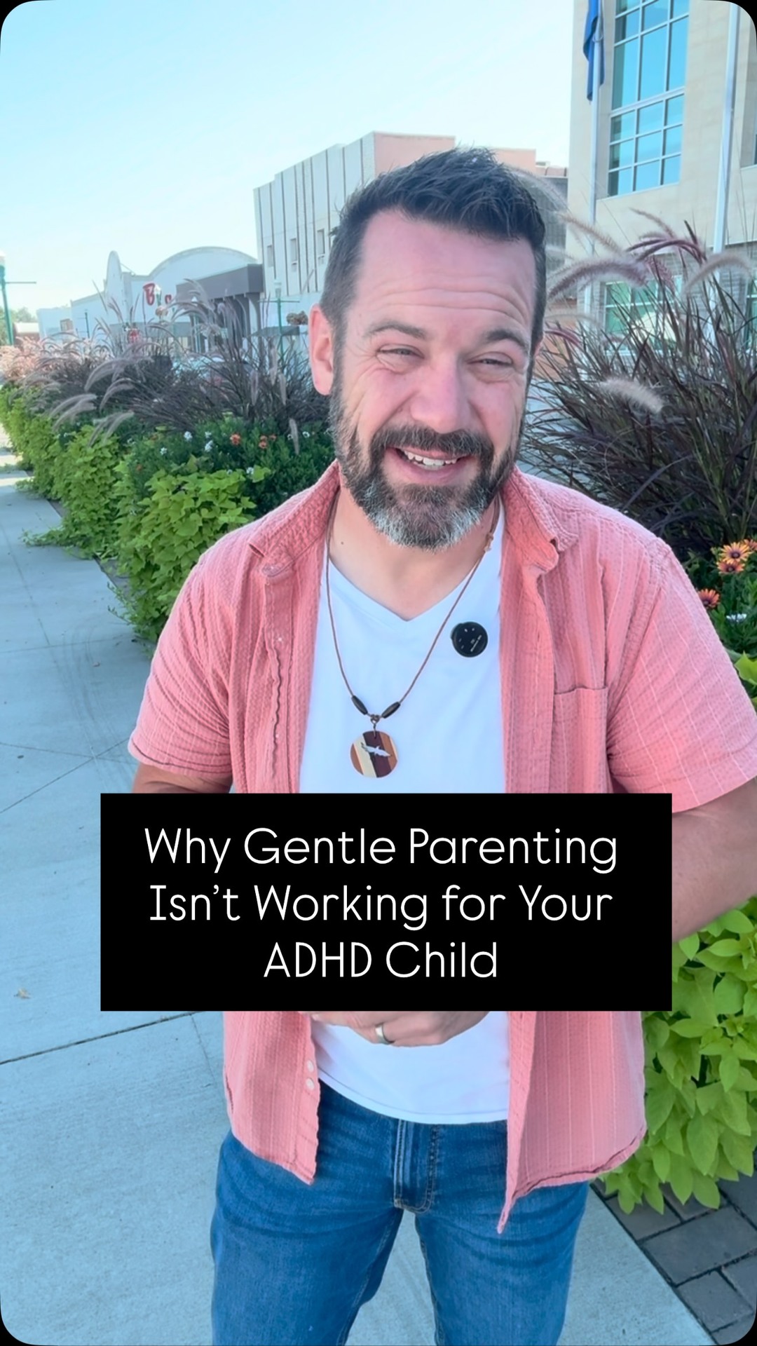 ADHD Parent Coaching with Ivan Facebook ad: Gentle parenting can still trigger an ADHD child…