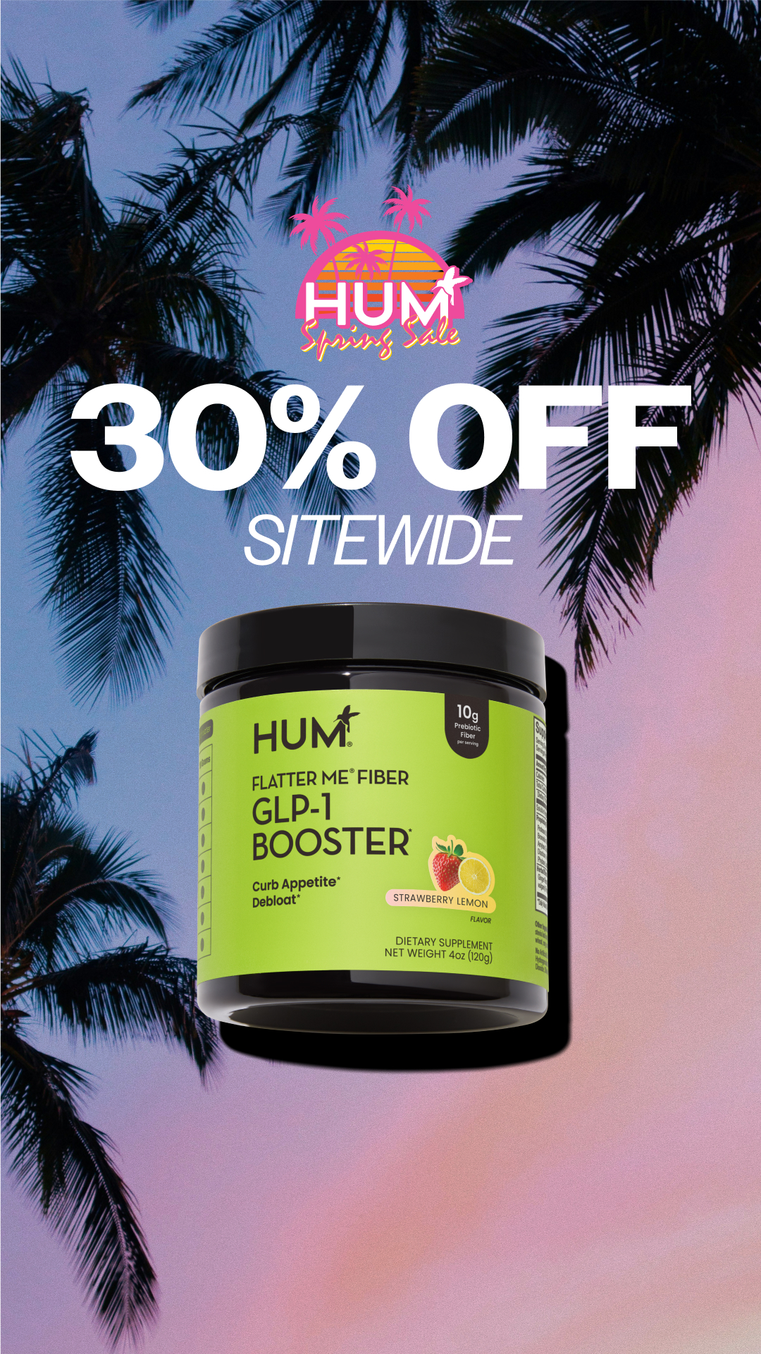 HUM Nutrition Facebook ad
