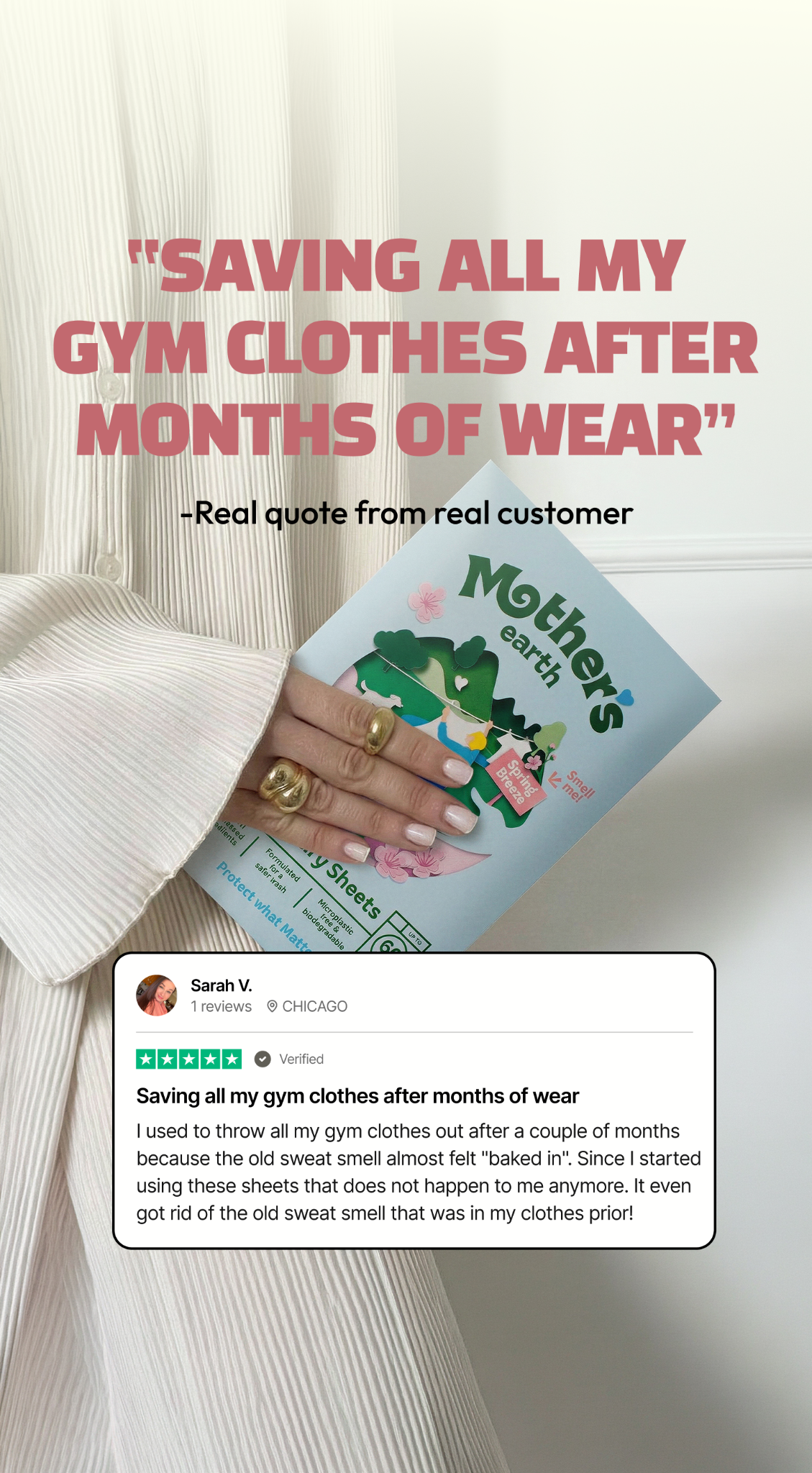 Mothers Earth Facebook ad