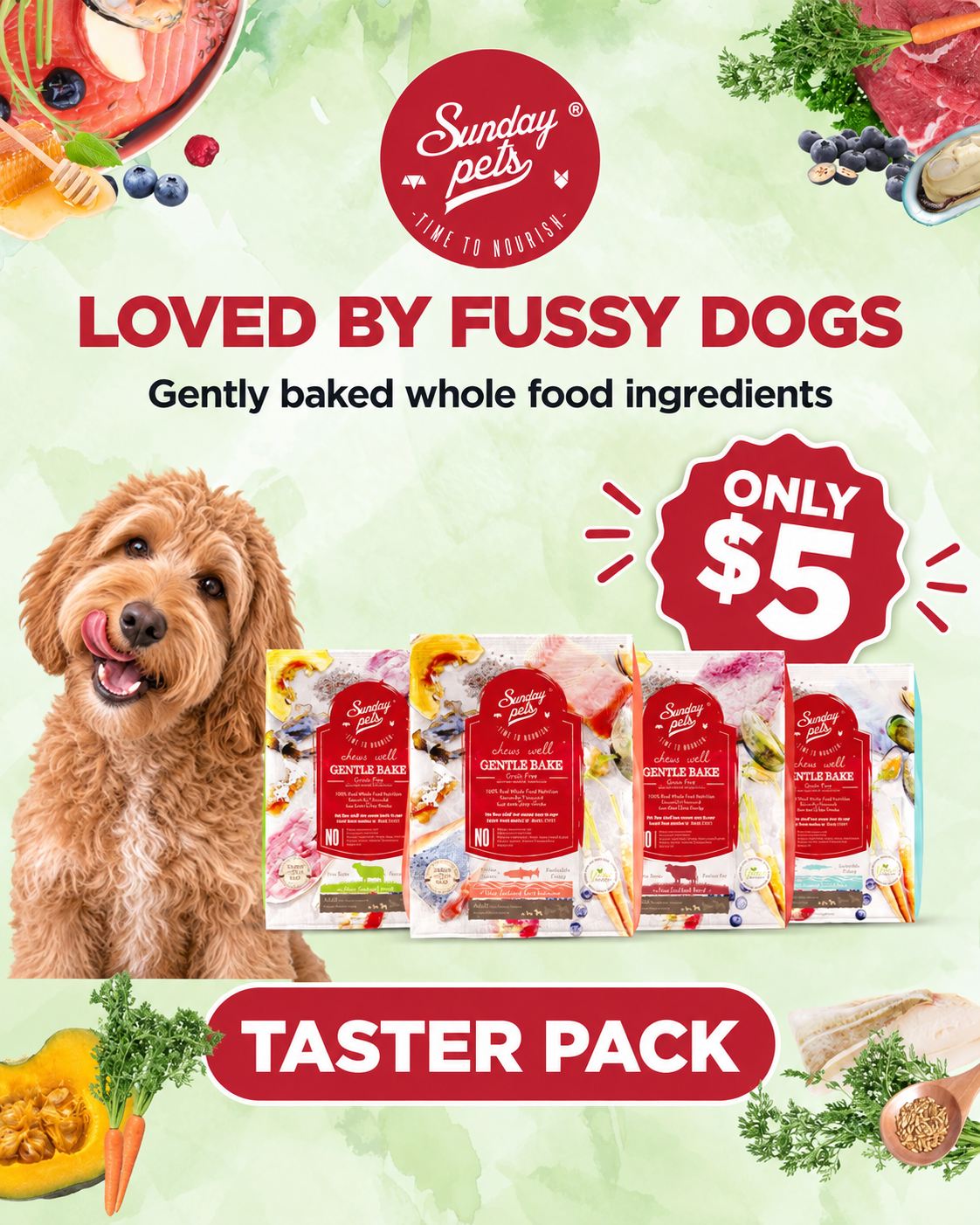 Budget Pet Products Facebook ad