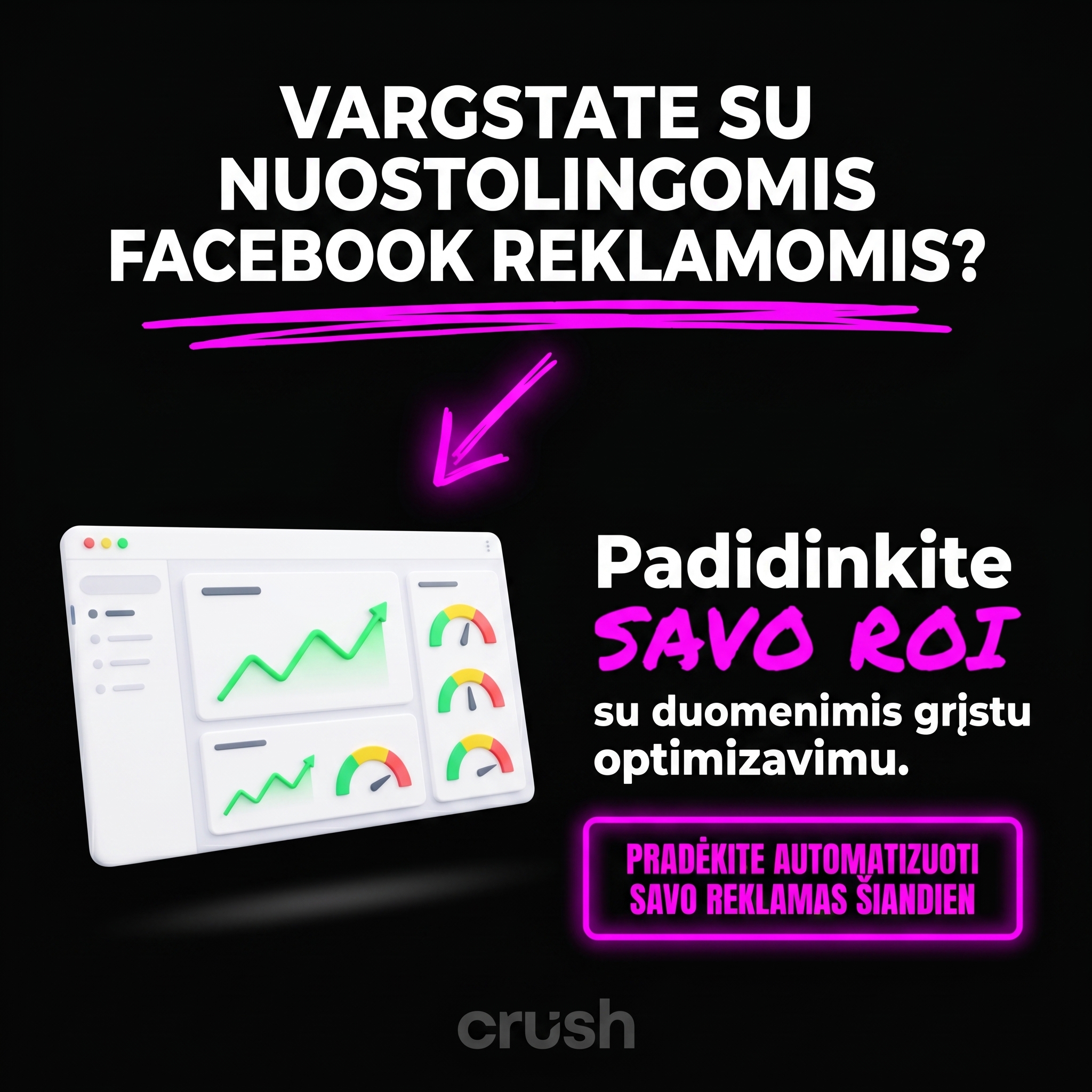 trycrush.ai Facebook ad