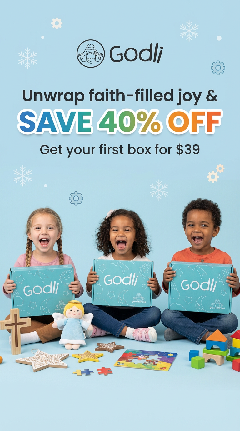 Godli Facebook ad: Help Your Child Grow With God