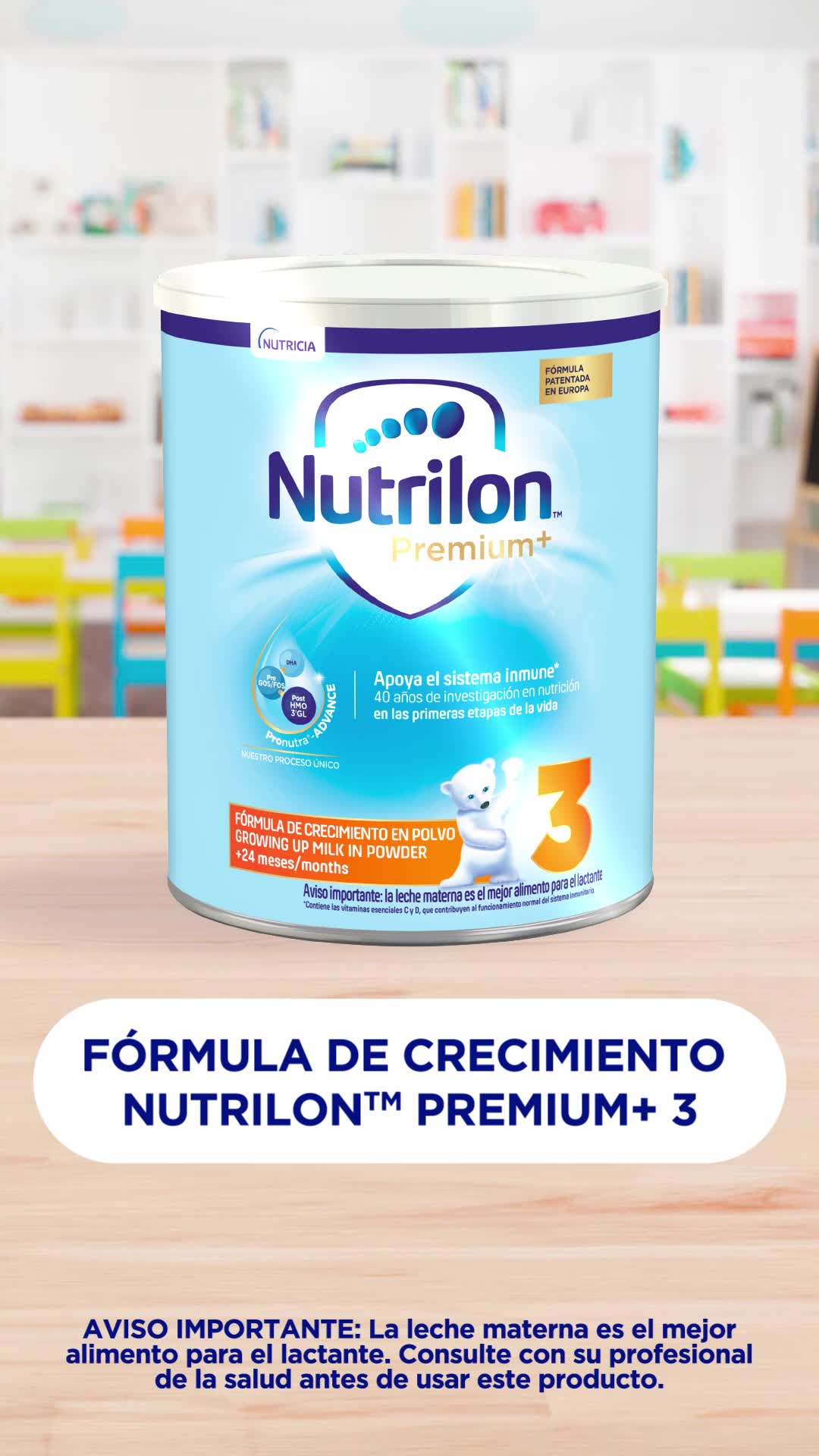 Nutricia Club Centroamérica Facebook ad from Aug 4, 2026