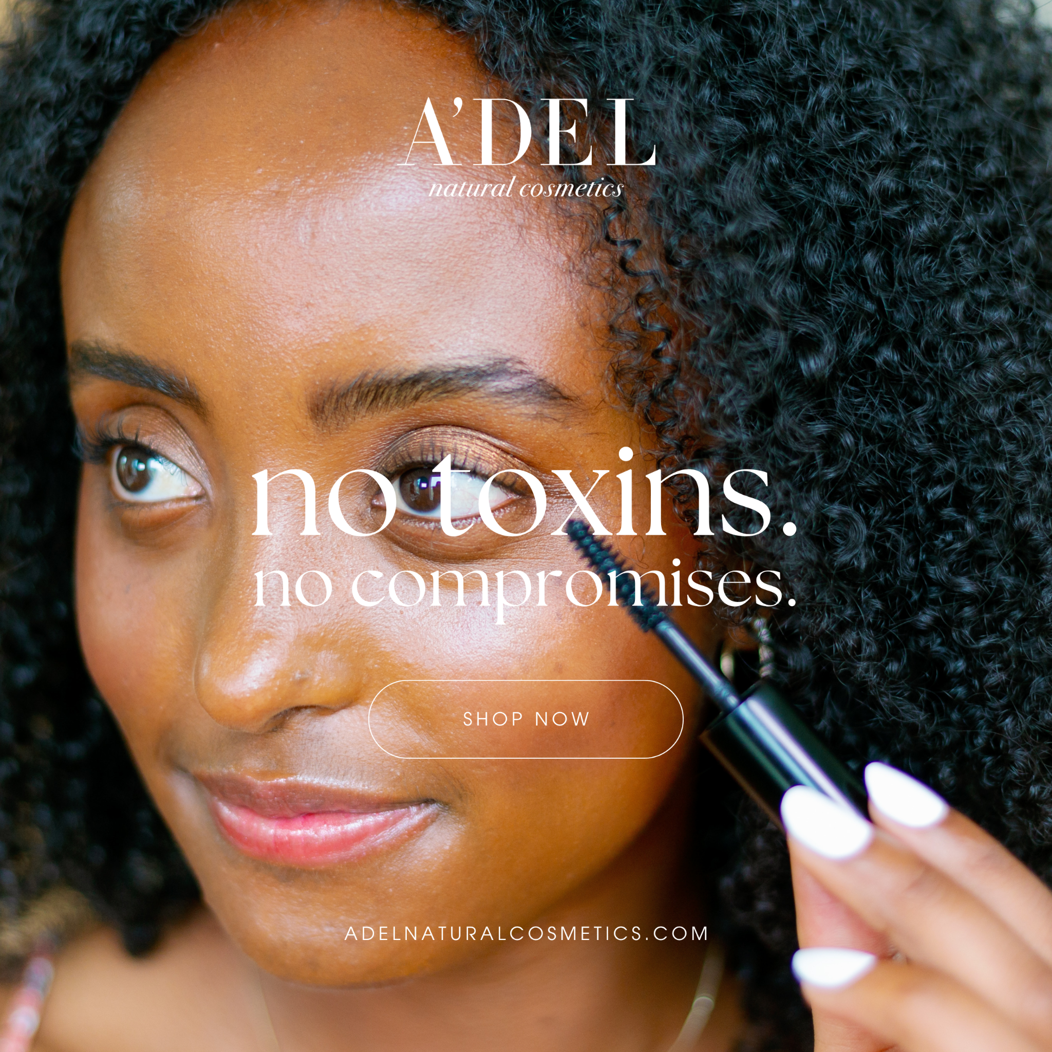 A’del Natural Cosmetics Facebook ad