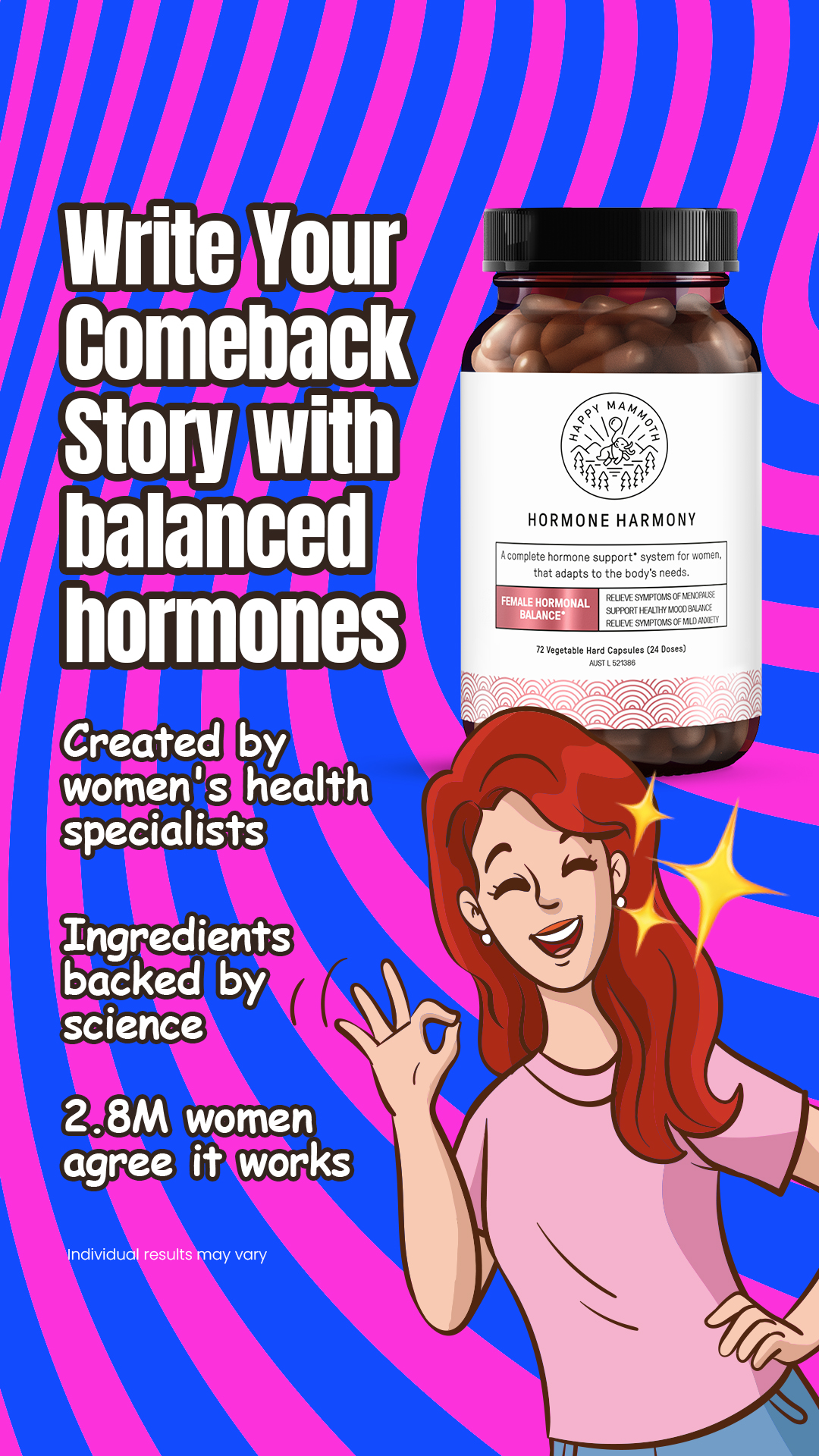 Happy Mammoth Facebook ad
