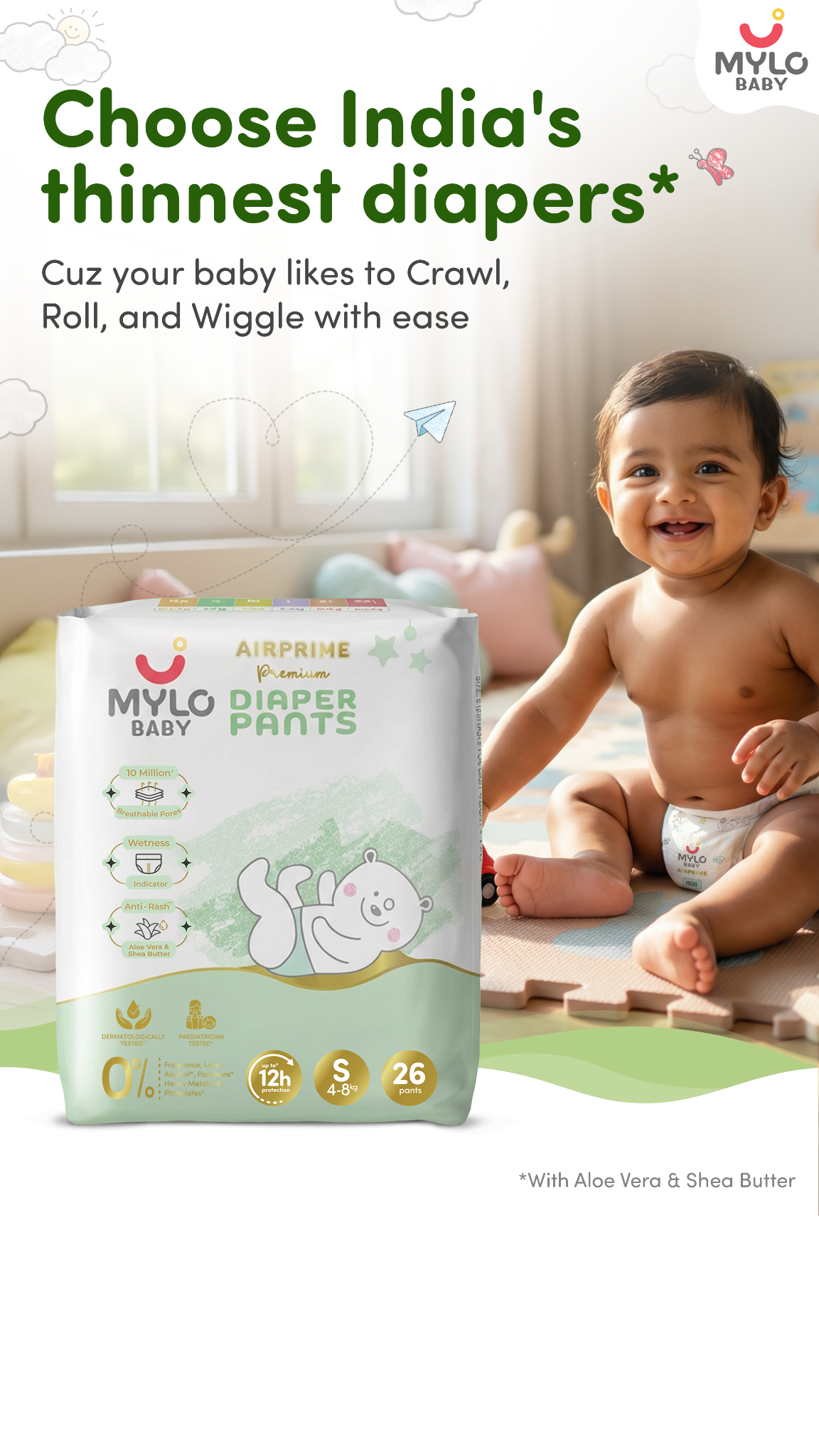 Mylo Baby Facebook ad
