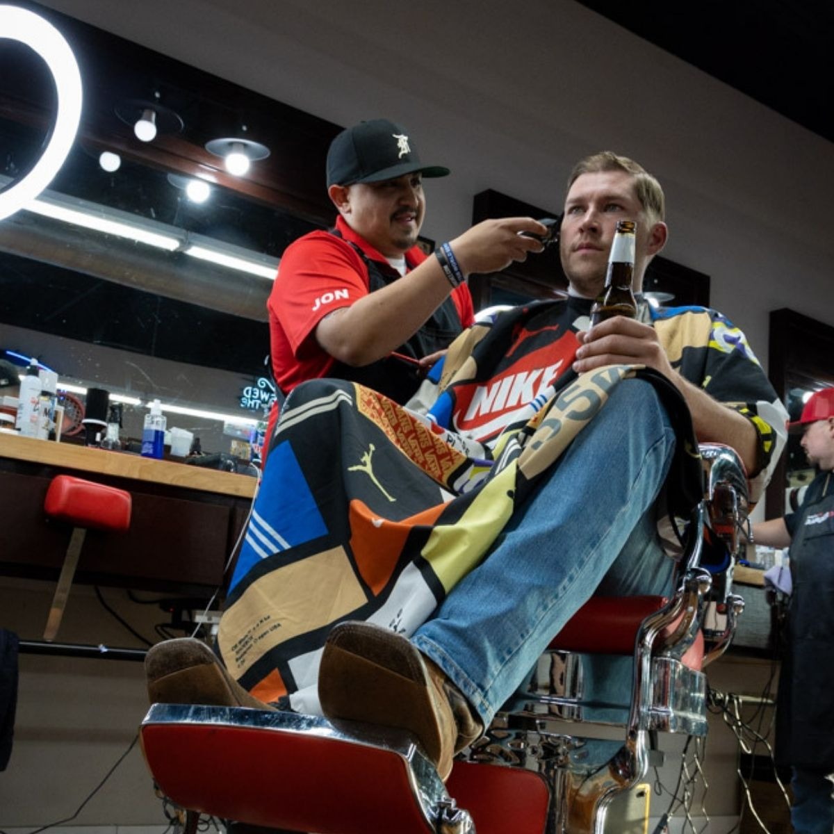 George The Classic Barbershop Facebook ad from Jun 14, 2025