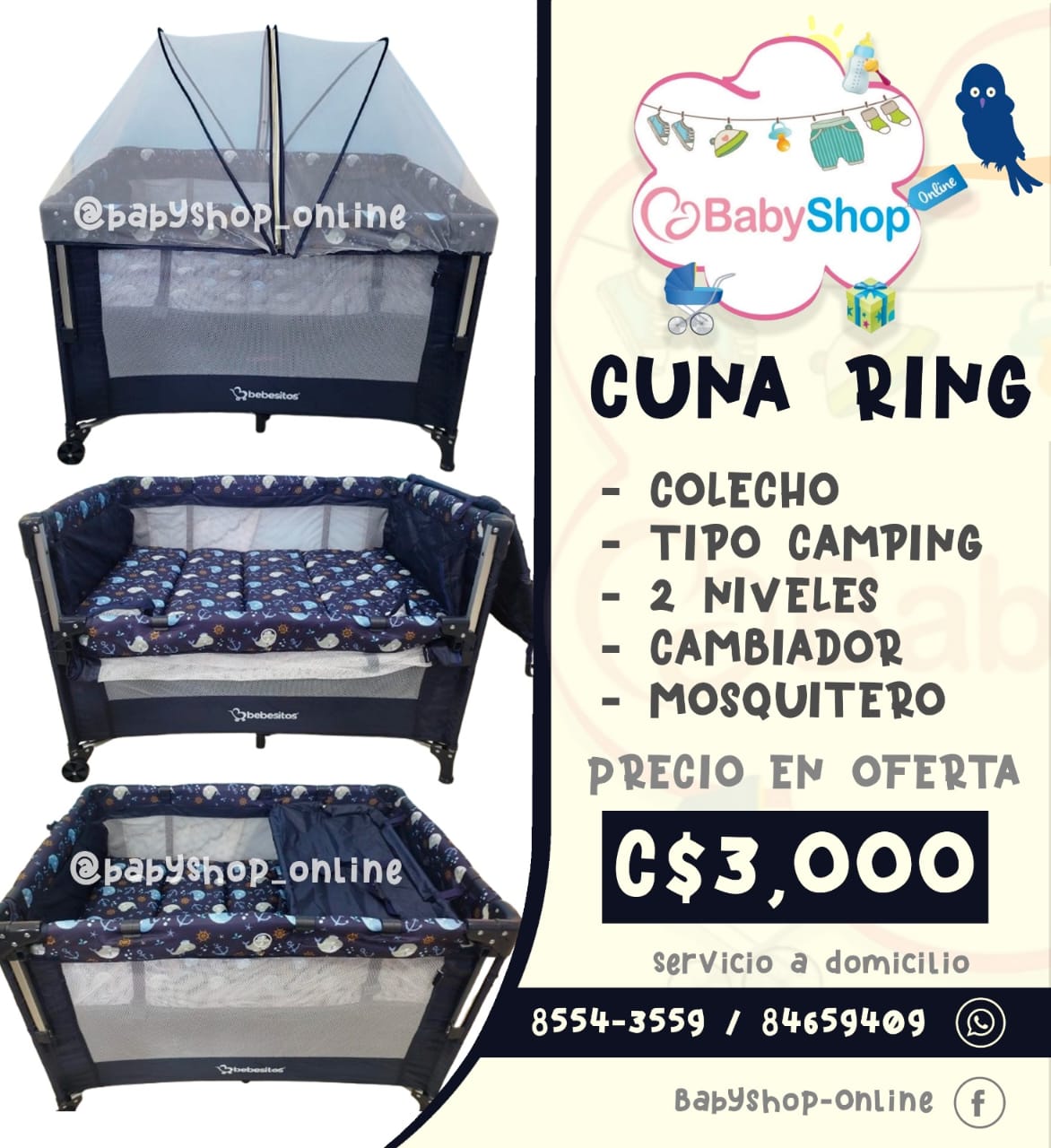 BabyShop-Online Facebook ad