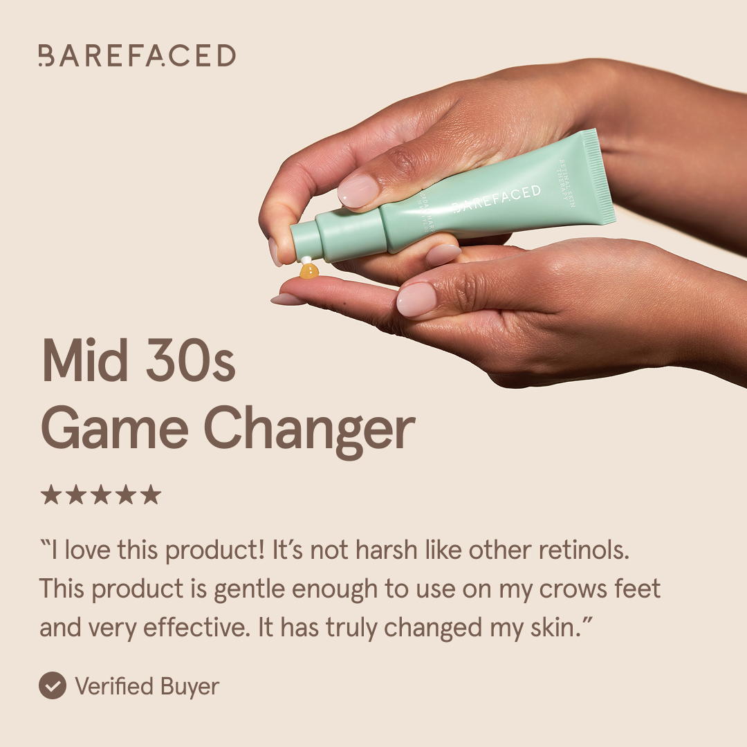 Barefaced Facebook ad