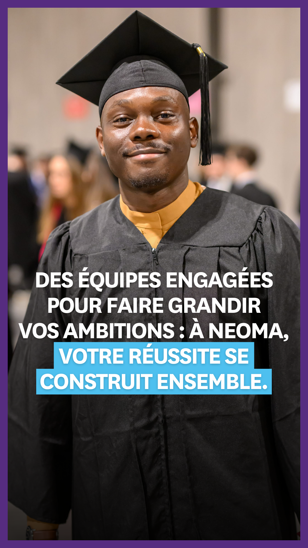 NEOMA Business School Facebook ad from Mar 9, 2026