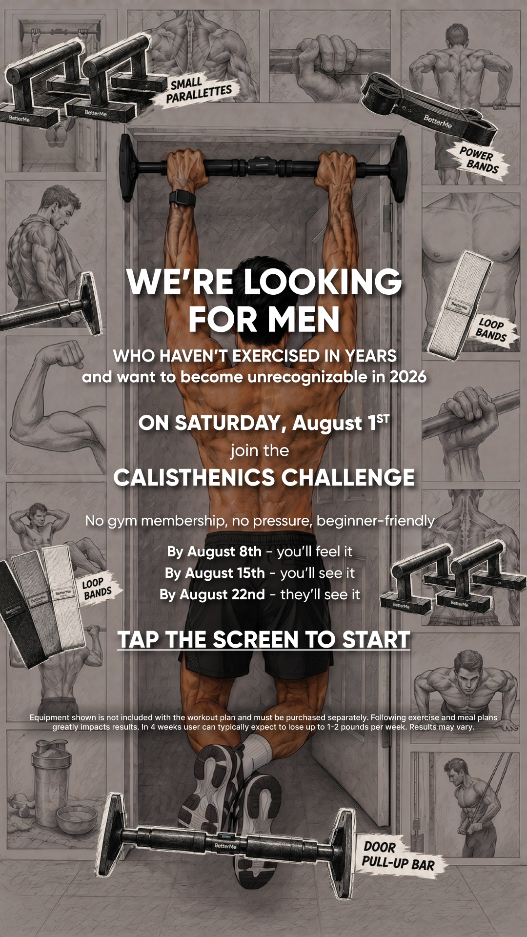 BetterMe Men Facebook ad