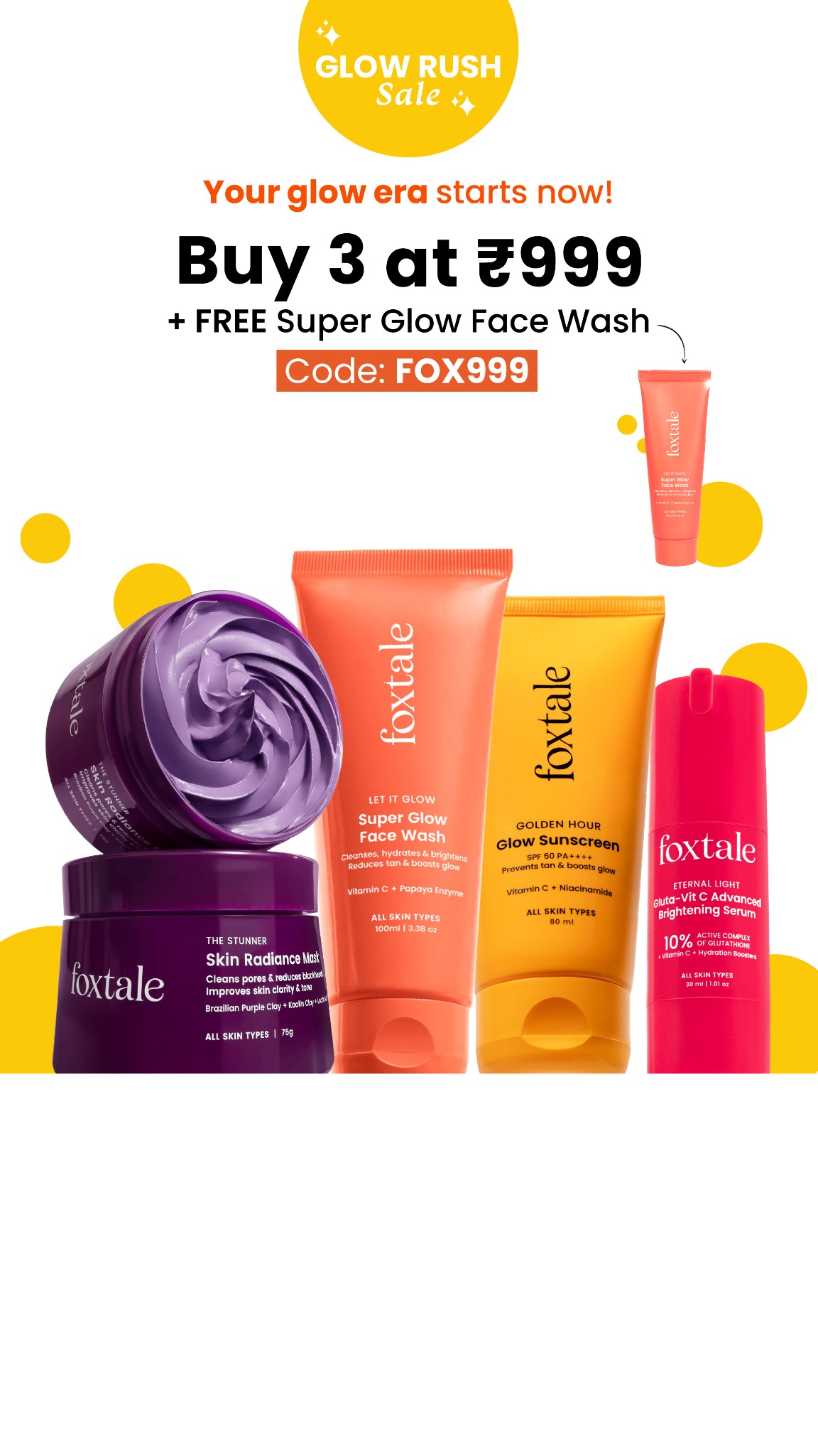 Foxtale Facebook ad