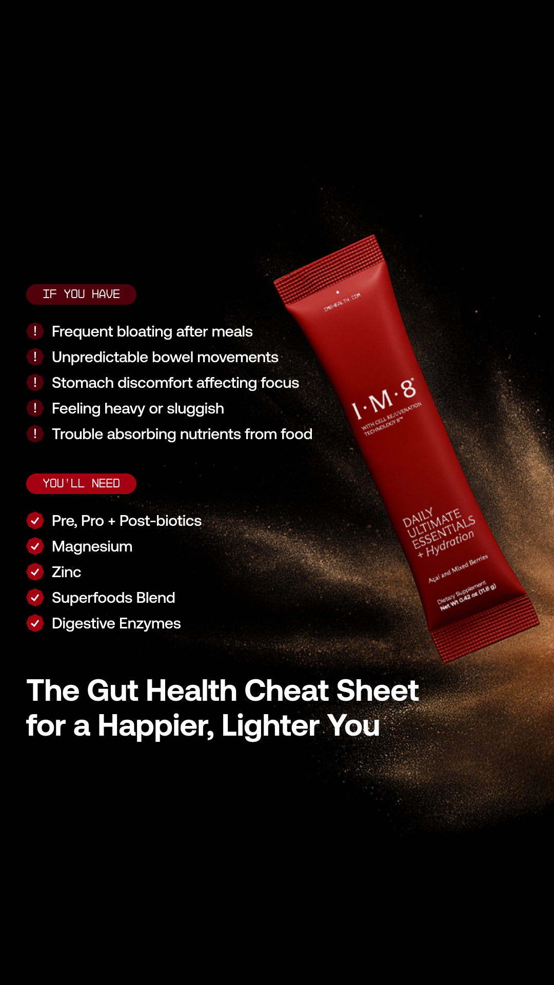 IM8 Health Facebook ad