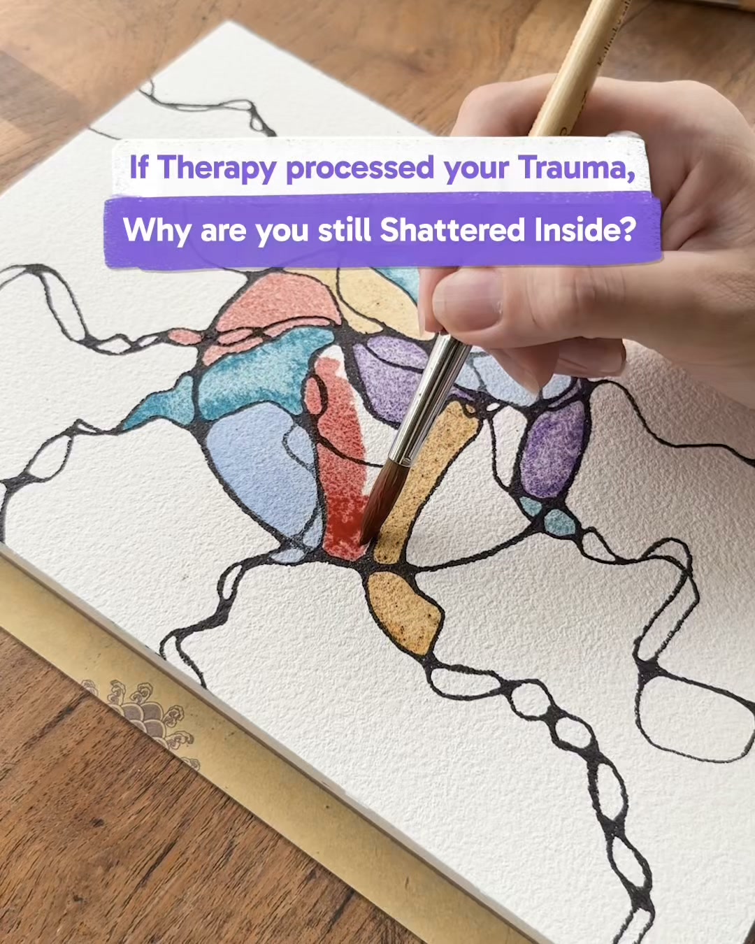 Newmindstart of Mind Facebook ad: Neuro Art Therapy