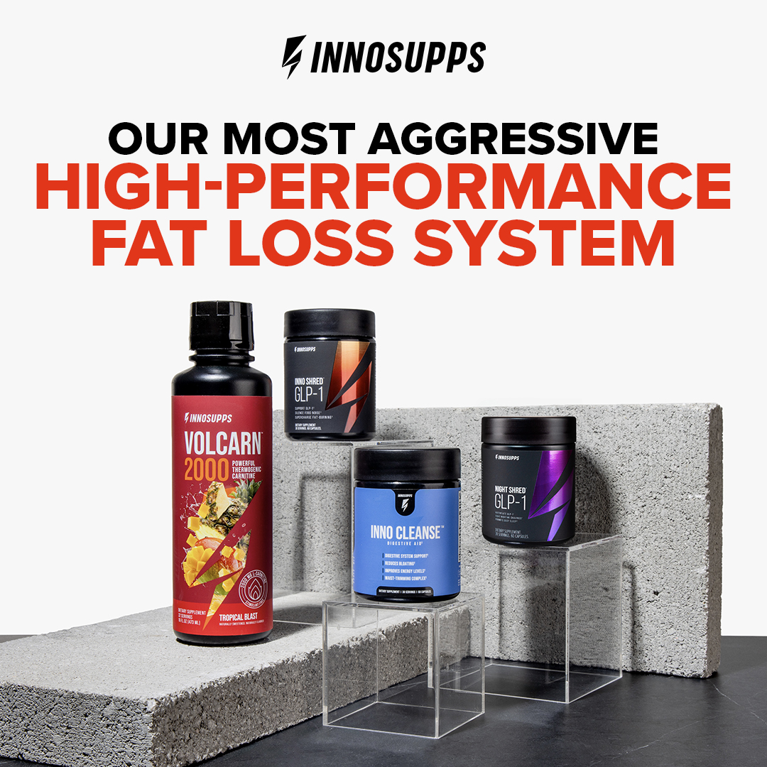 Inno Supps Inno Shred Facebook ad