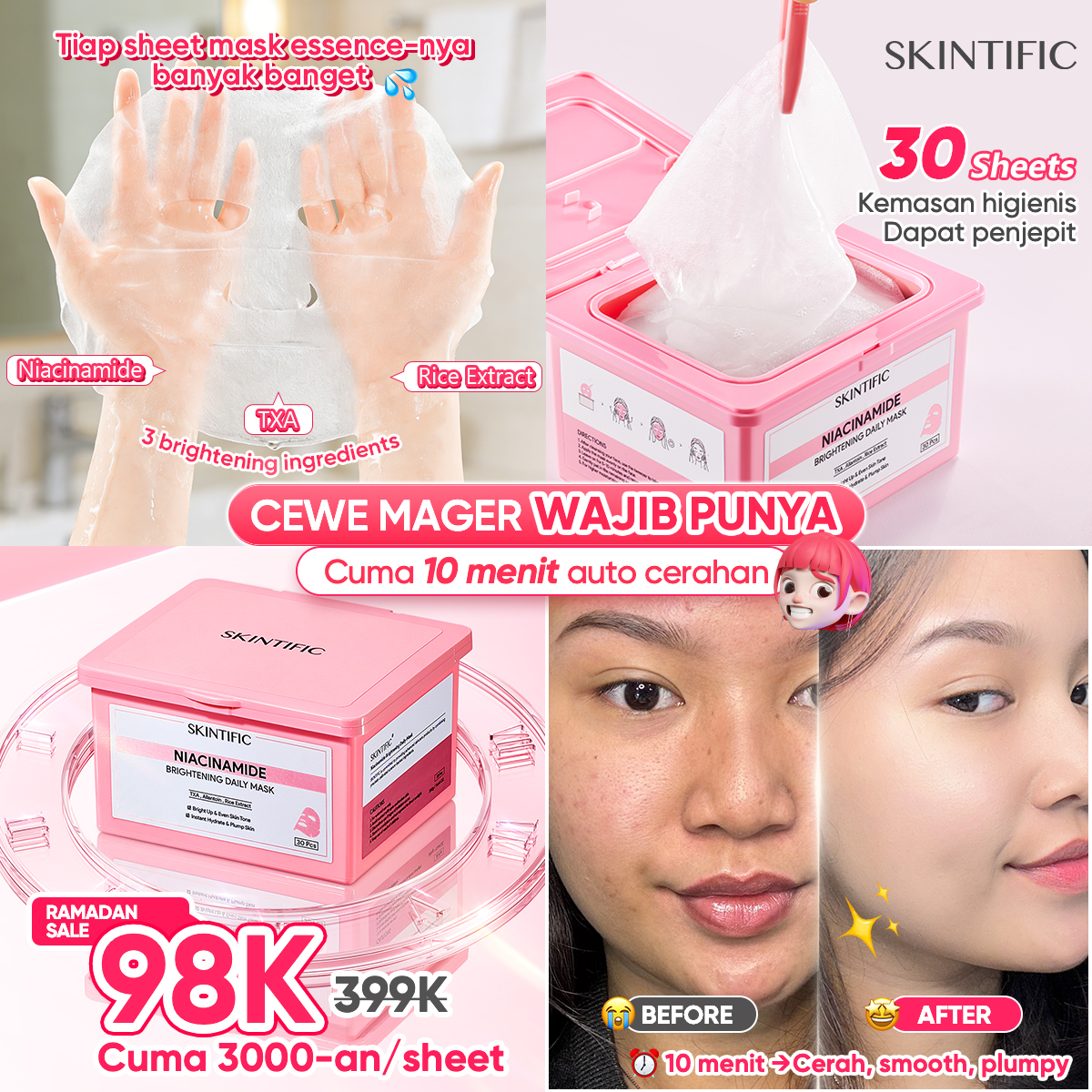 Skintific Reseller Facebook ad