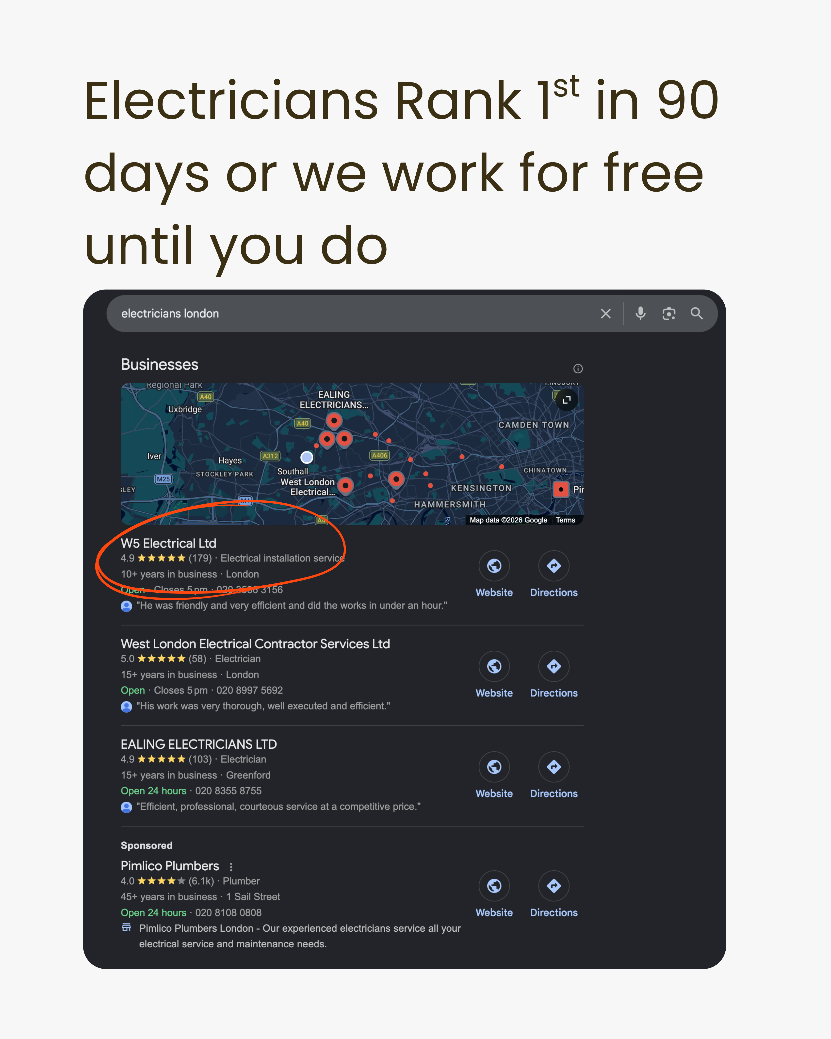SEO Engico Facebook ad