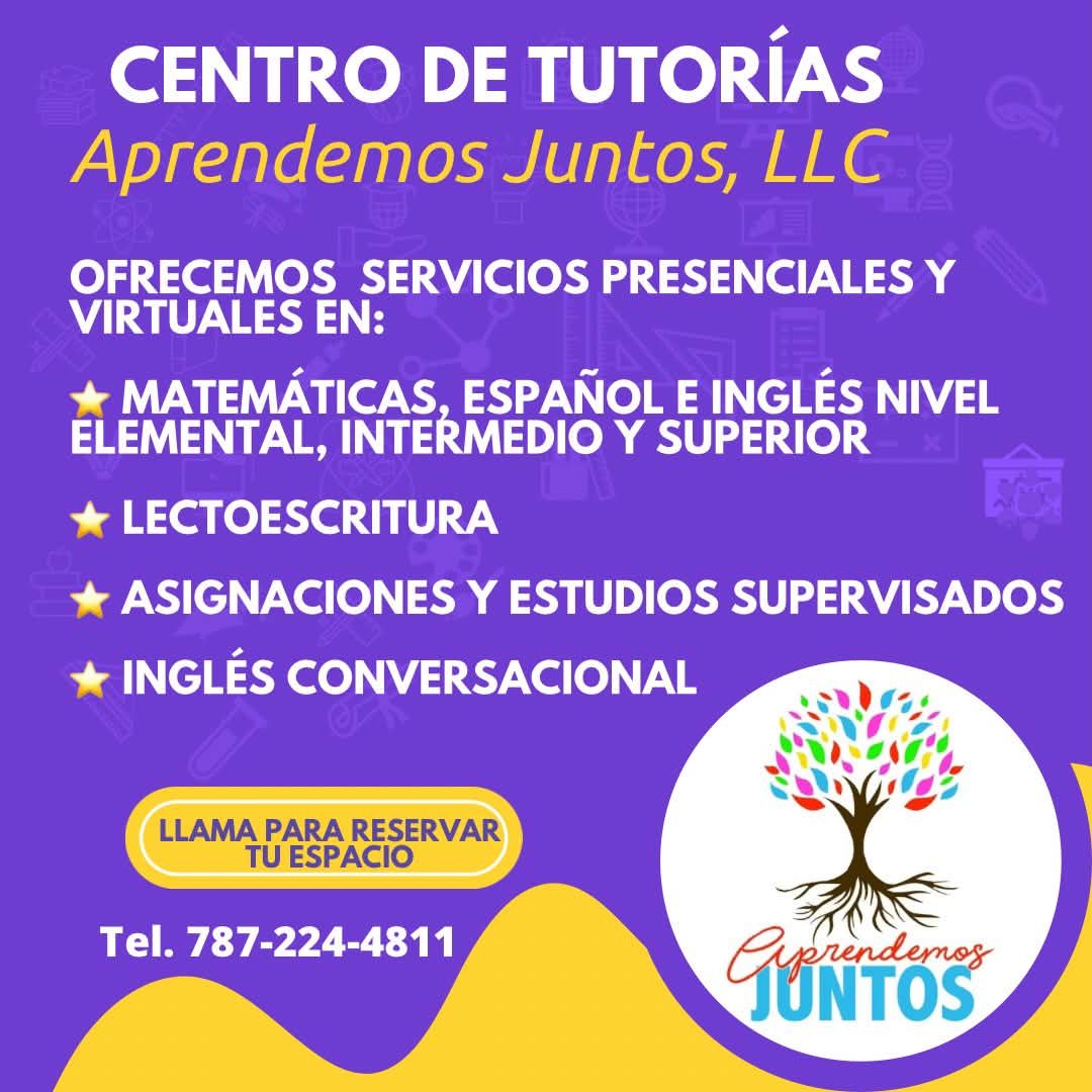 Aprendemos Juntos, LLC Facebook ad