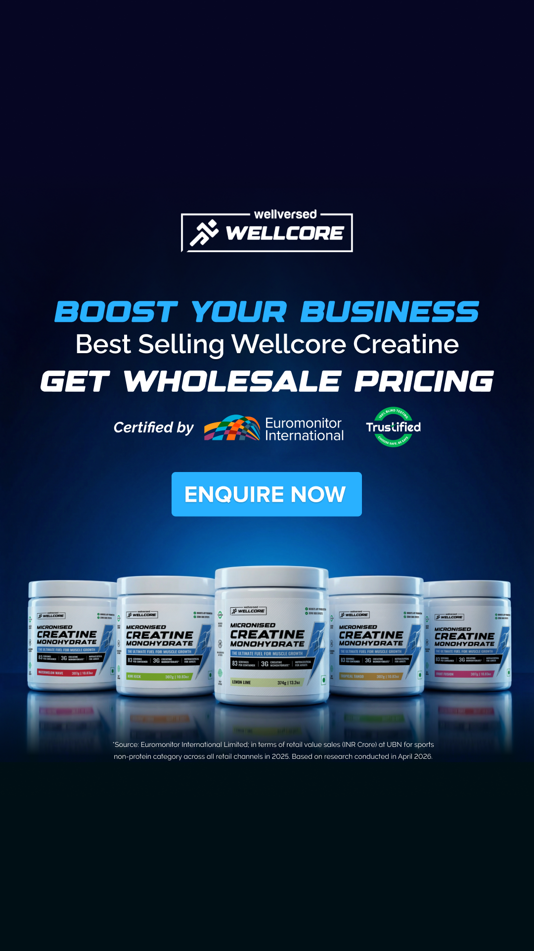 Wellcore - Wellversed Brand Facebook ad