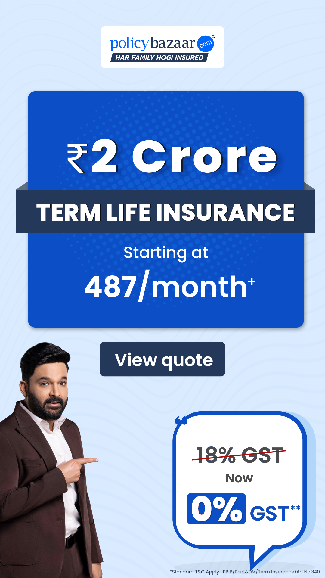 Policybazaar Facebook ad
