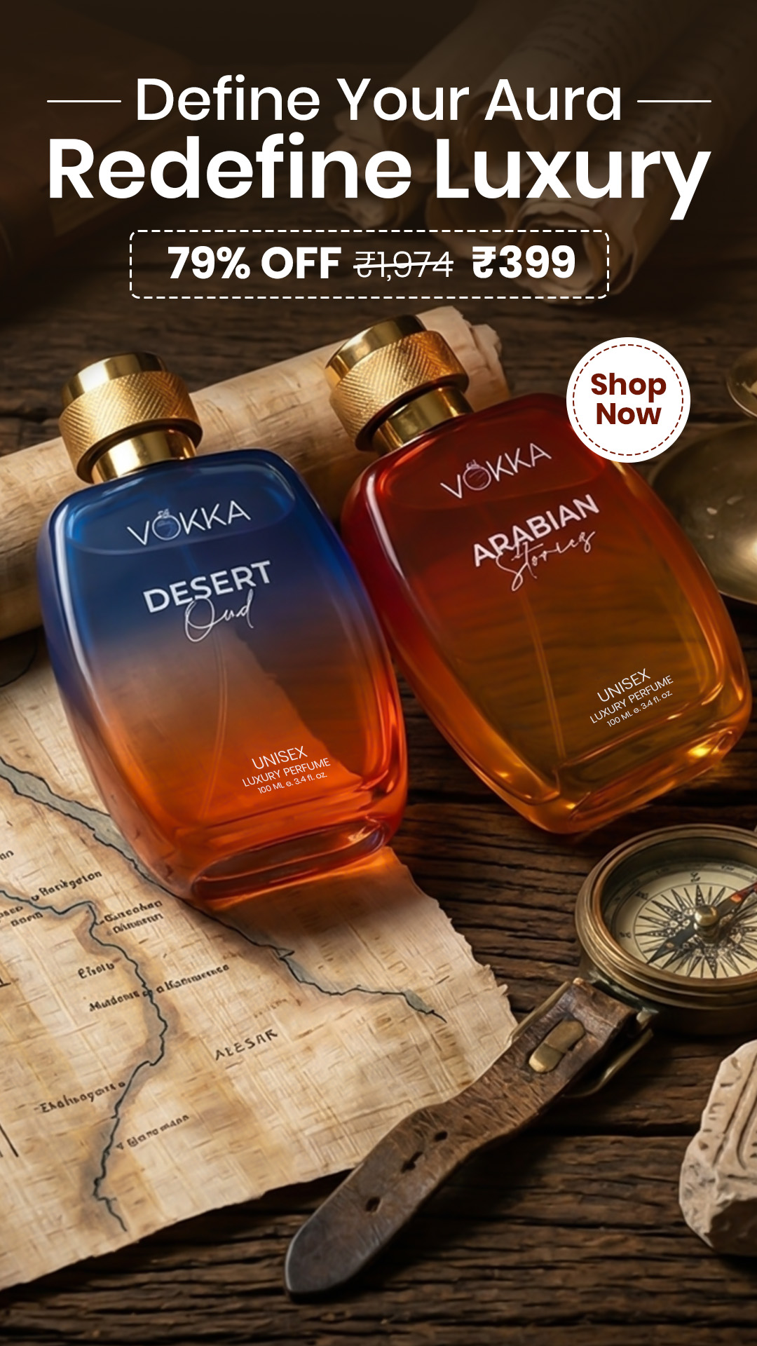 Vokka Perfumes Facebook ad