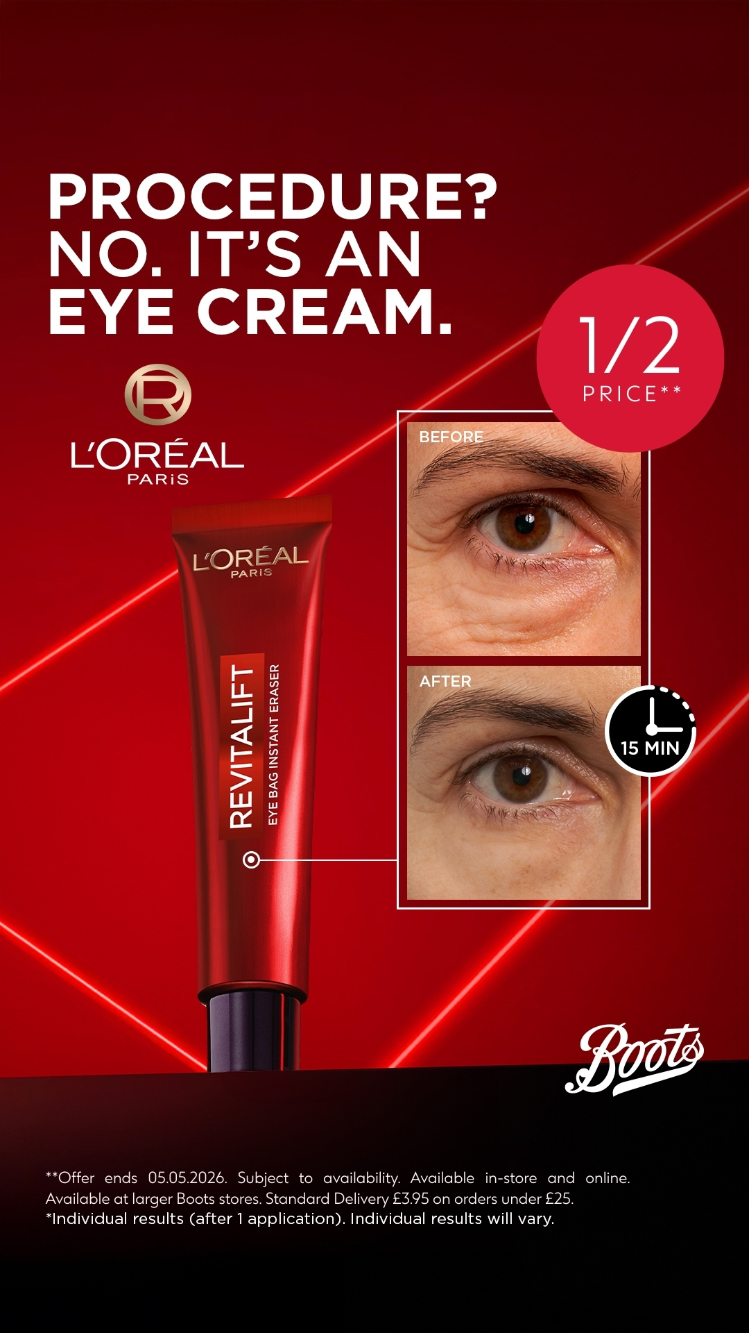 Boots UK Facebook ad