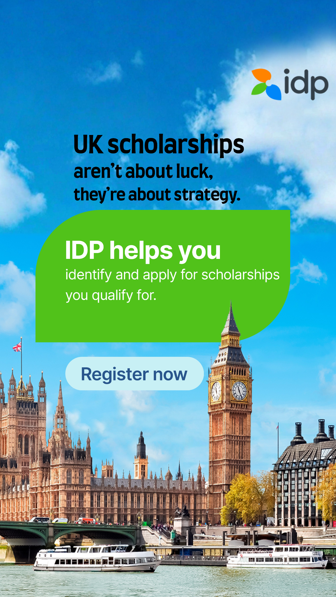 IDP Education Facebook ad