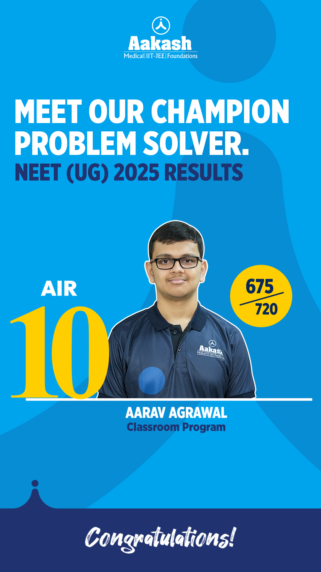 Aakash Educational Services Limited Facebook ad