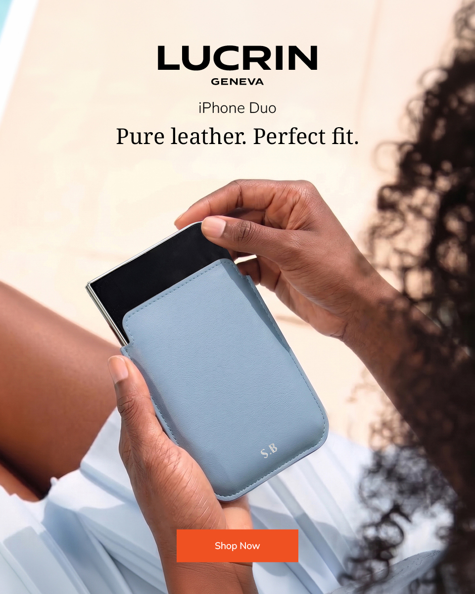 lucringeneva Facebook ad: Classic Sleeve for iPhone Duo