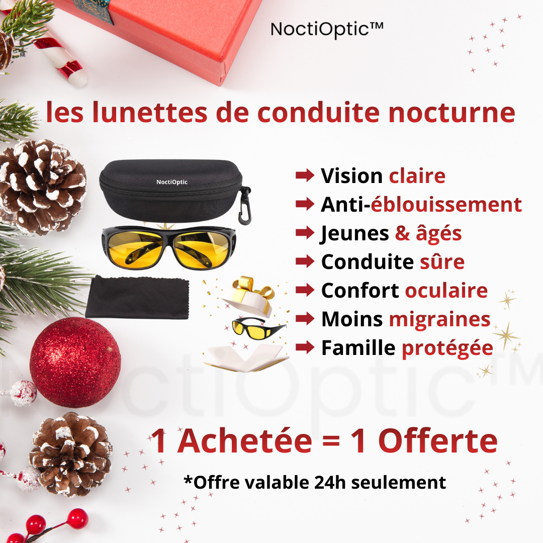 Noctioptic Facebook ad: NoctiOptic | 1 achetées = 1 GRATUITE