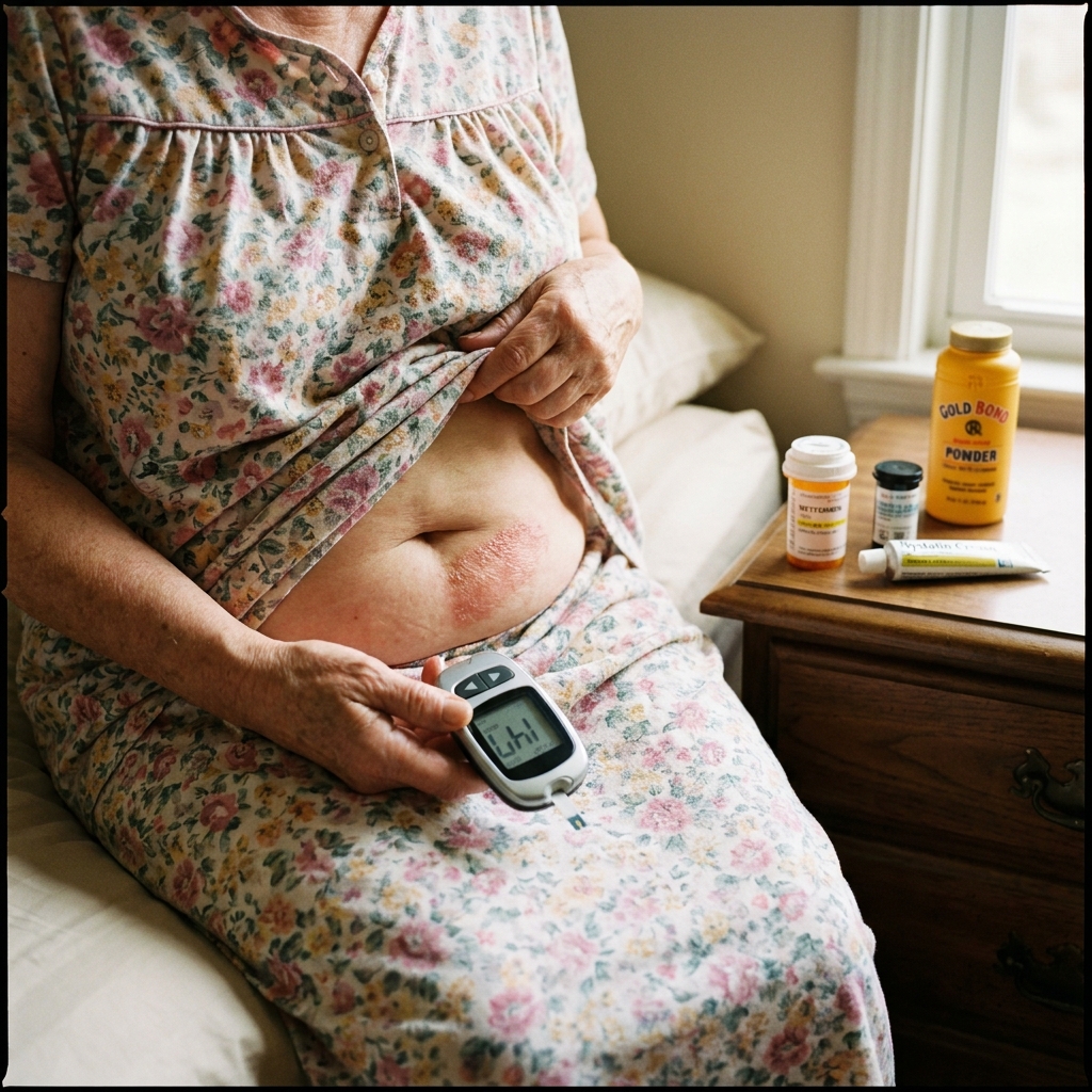 Nancy Anderson Facebook ad: Nobody Told Me My Blood Sugar Was Feeding the Rash