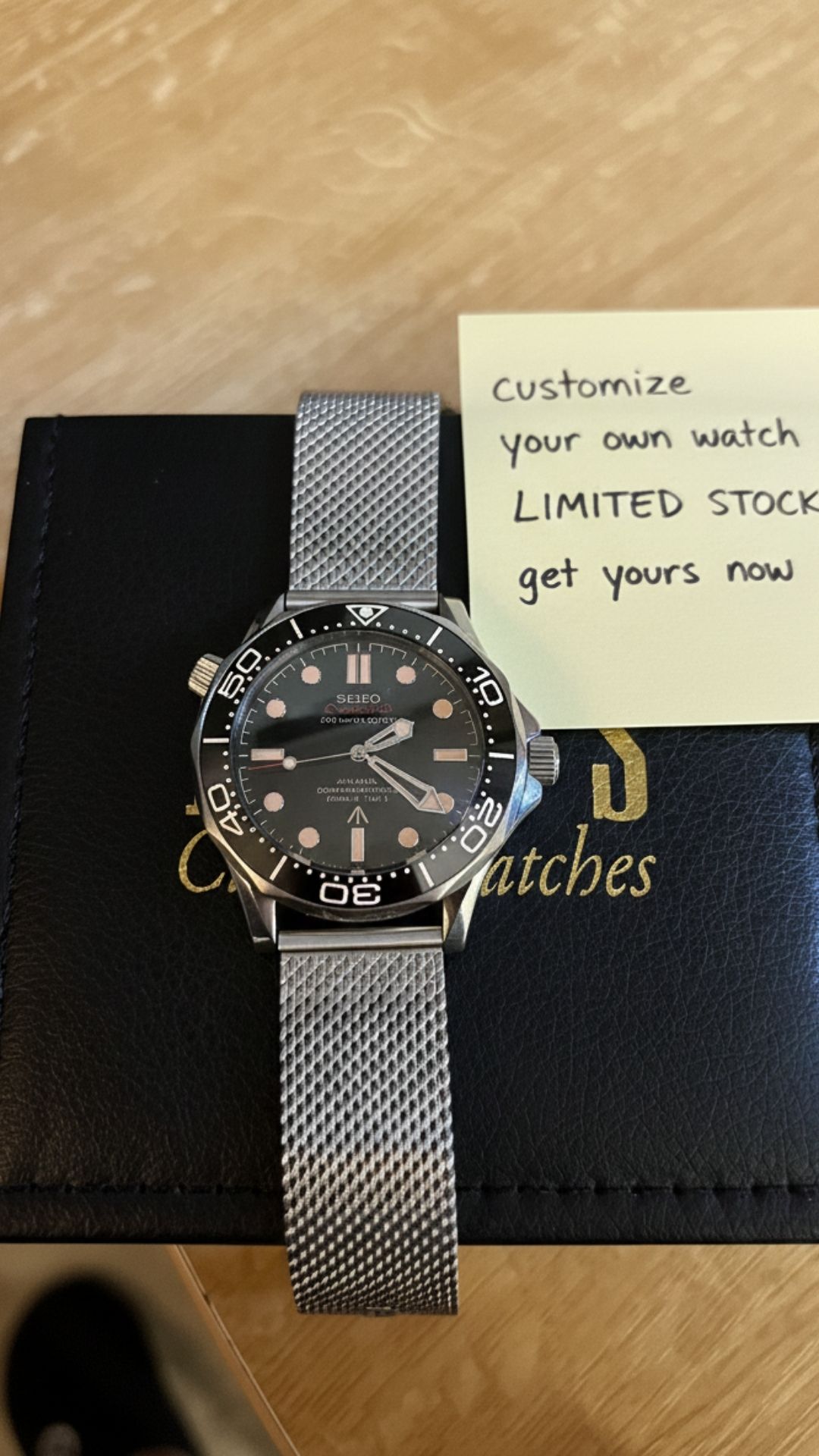 Moddys Custom Watches Facebook ad