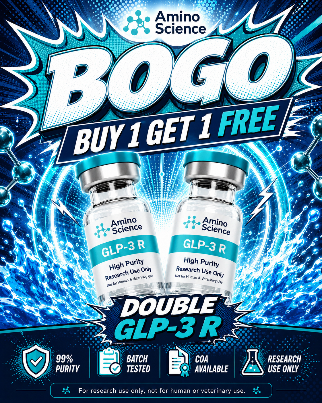 Amino Science Labs Facebook ad
