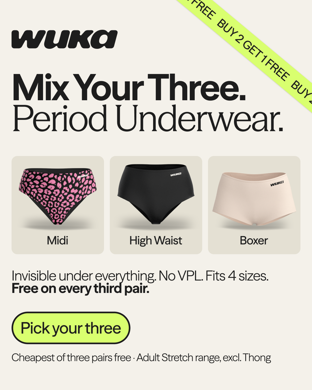 WUKA Facebook ad