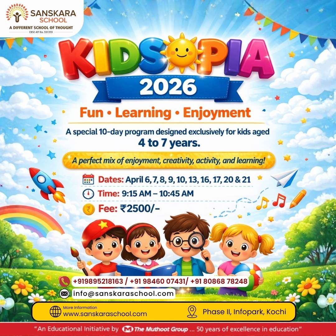 Sanskara School Facebook ad