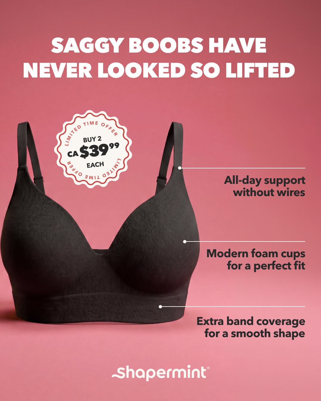 Shapermint Facebook ad