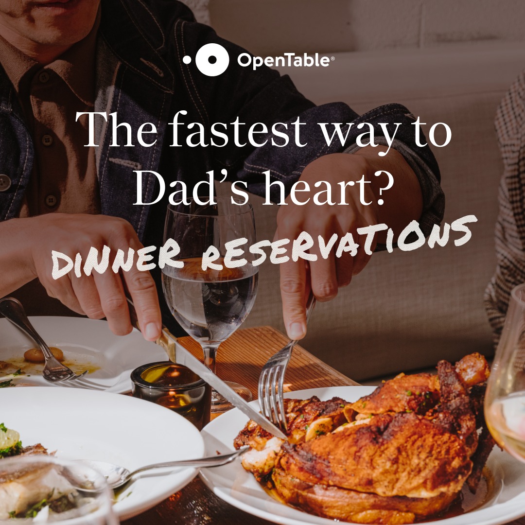 OpenTable Facebook ad