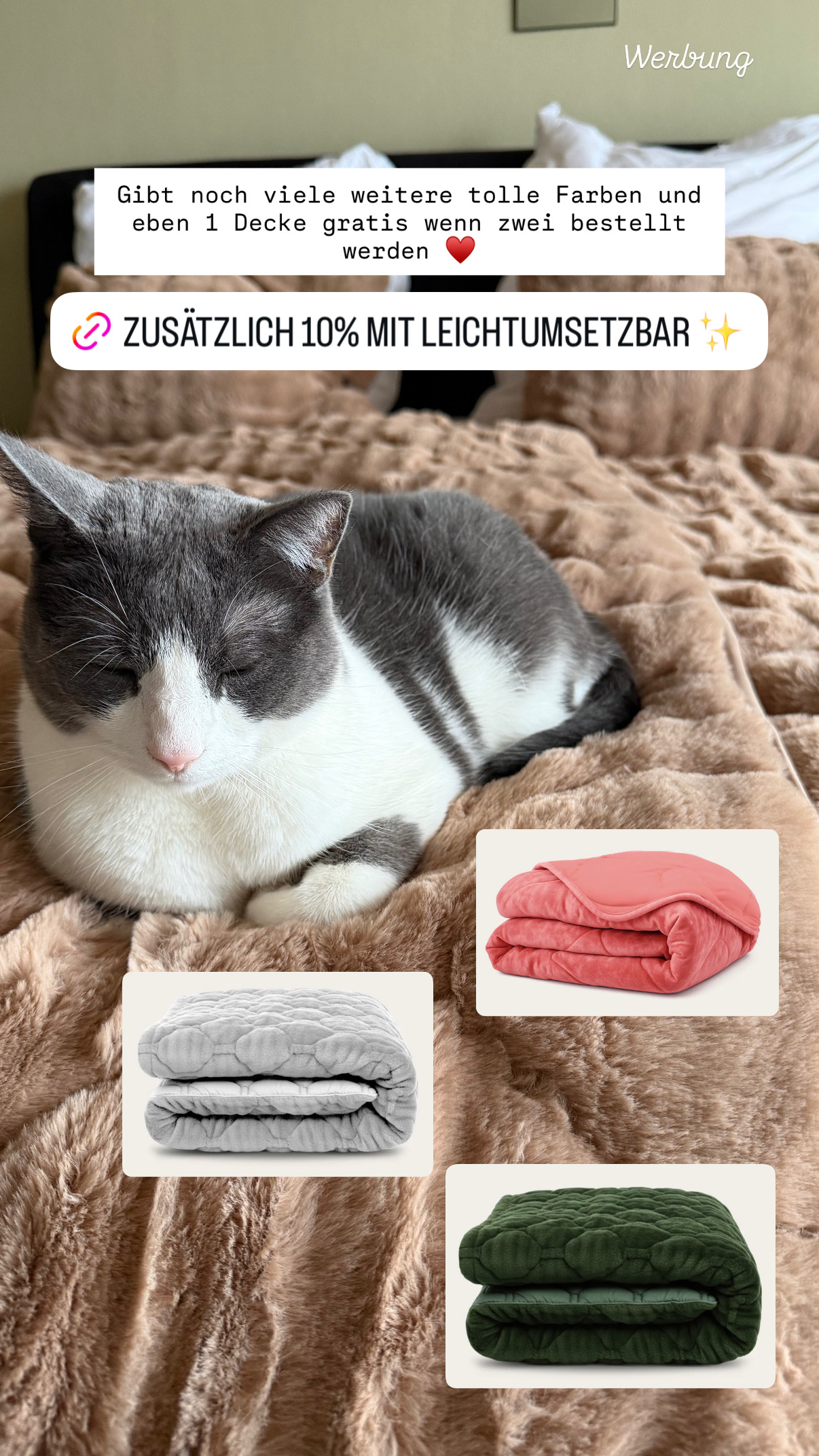 Thehappybed.de Facebook ad
