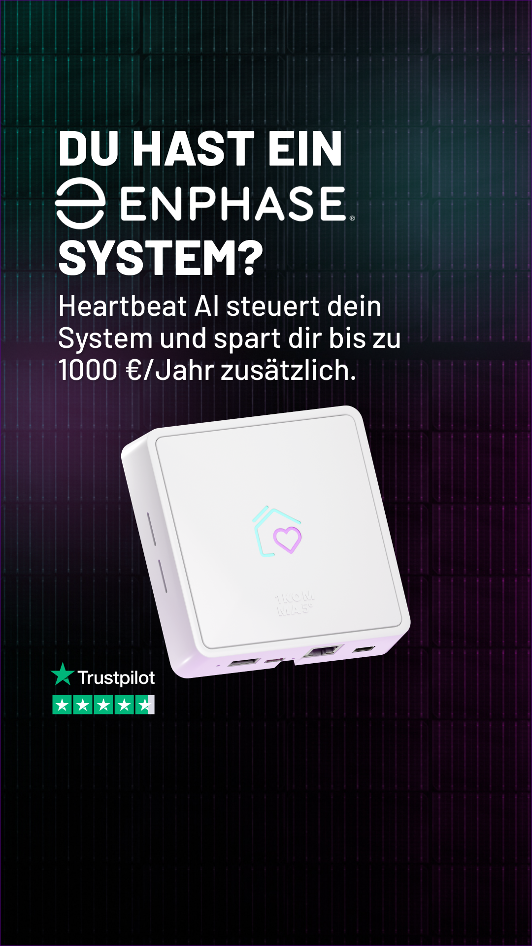1KOMMA5GRAD Facebook ad