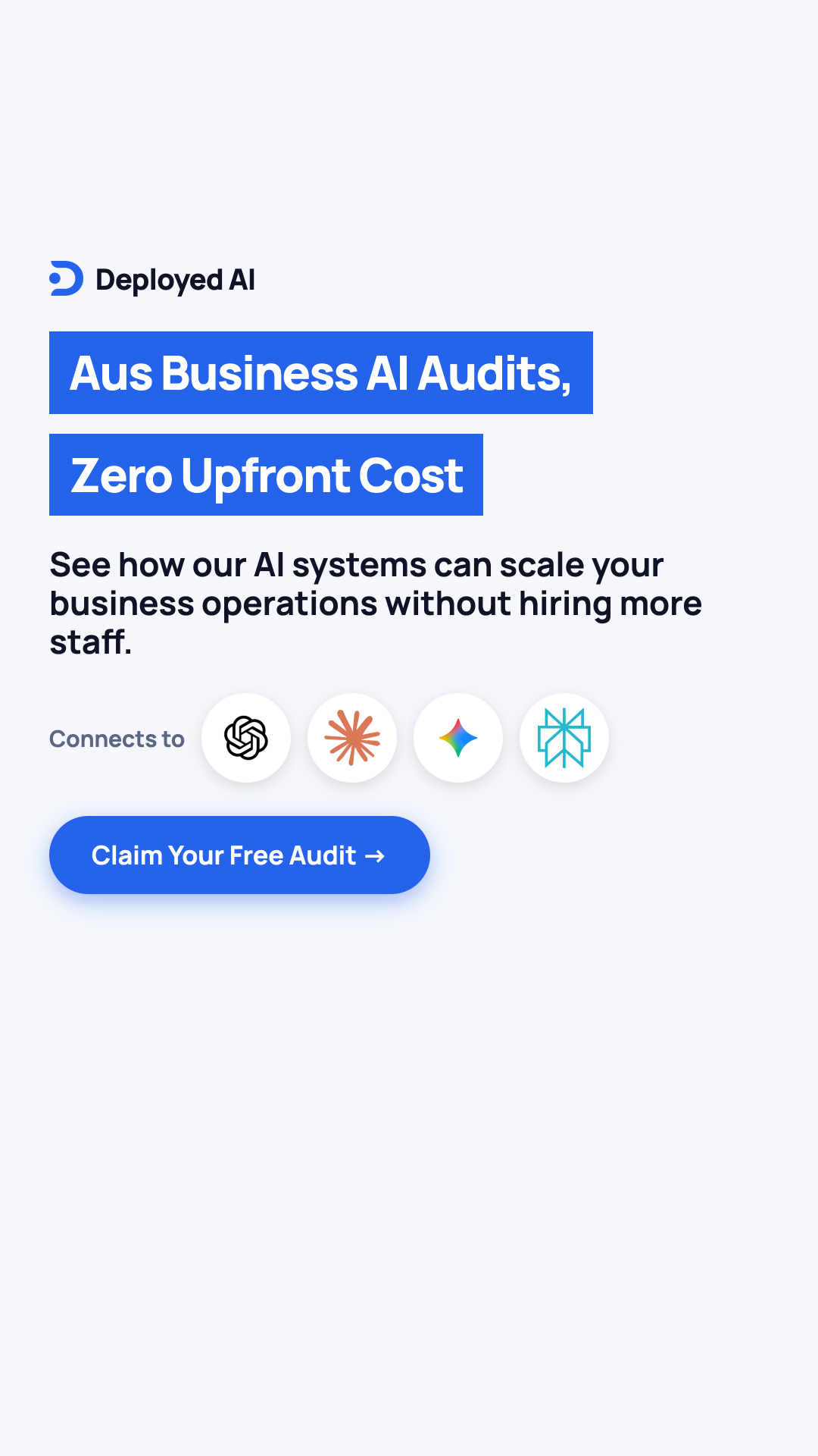 Deployed AI Facebook ad