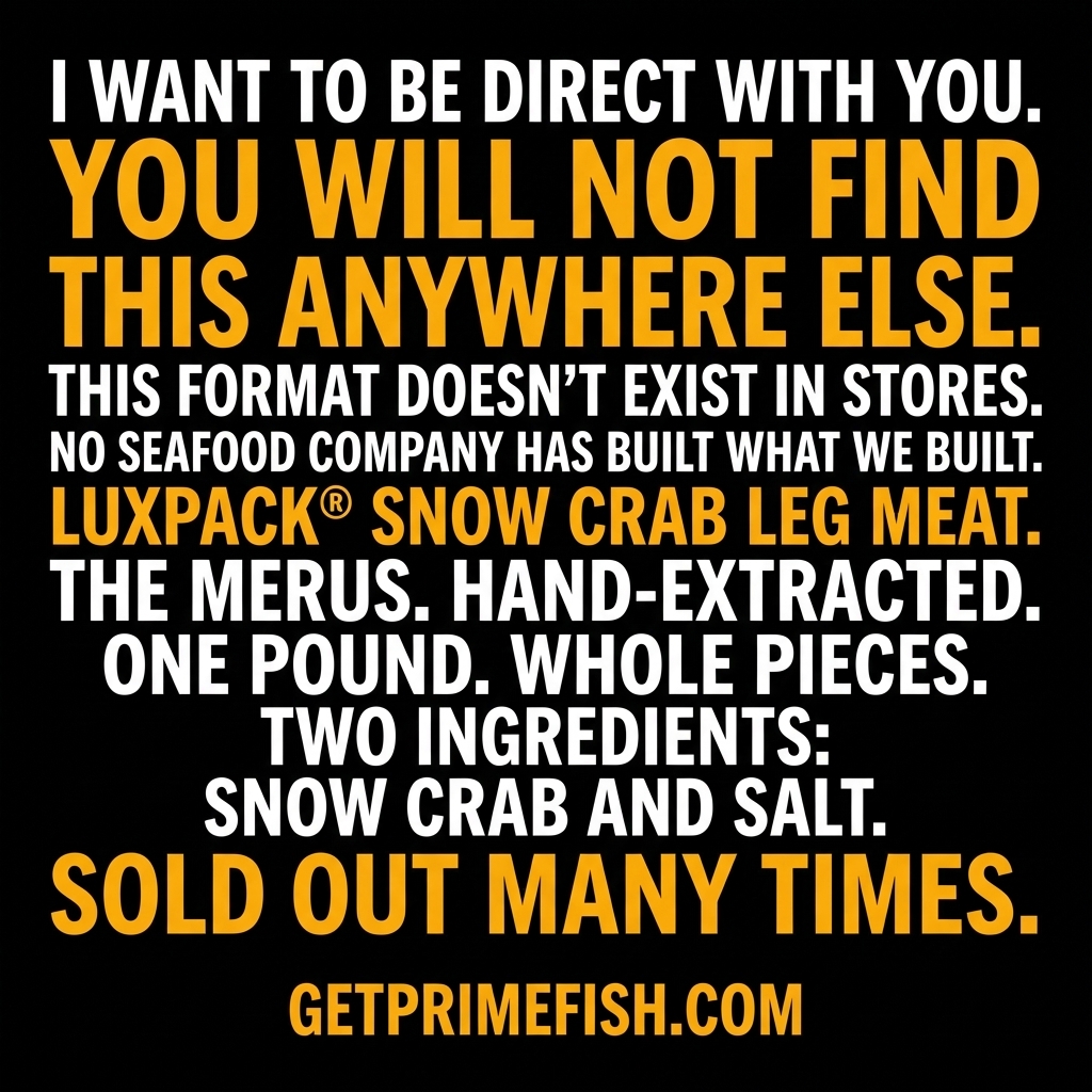 PrimeFish Seafood Co. Facebook ad