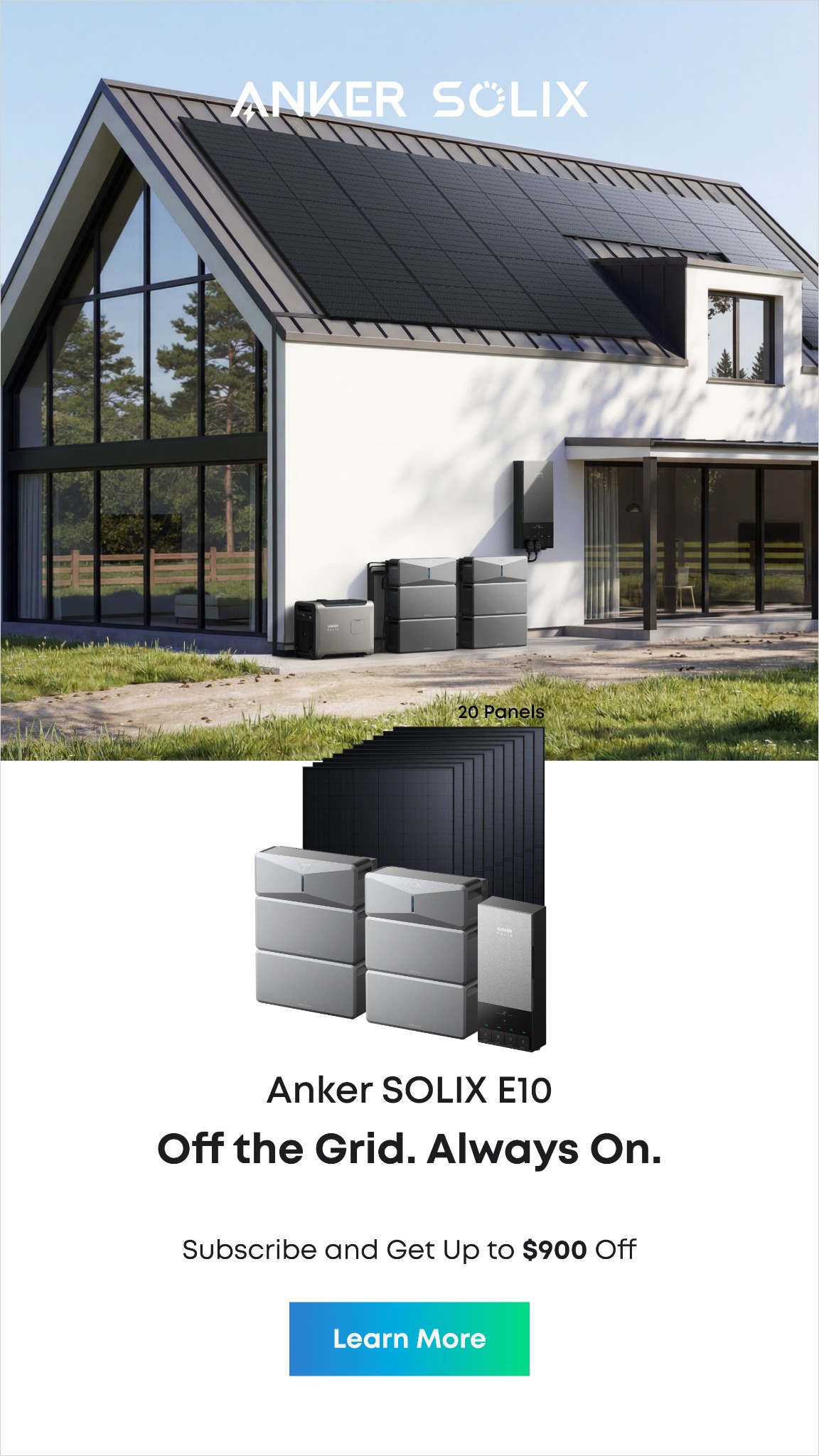 Anker SOLIX Facebook ad