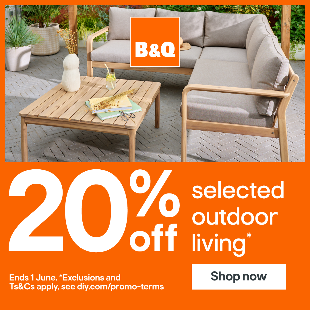B&Q Facebook ad