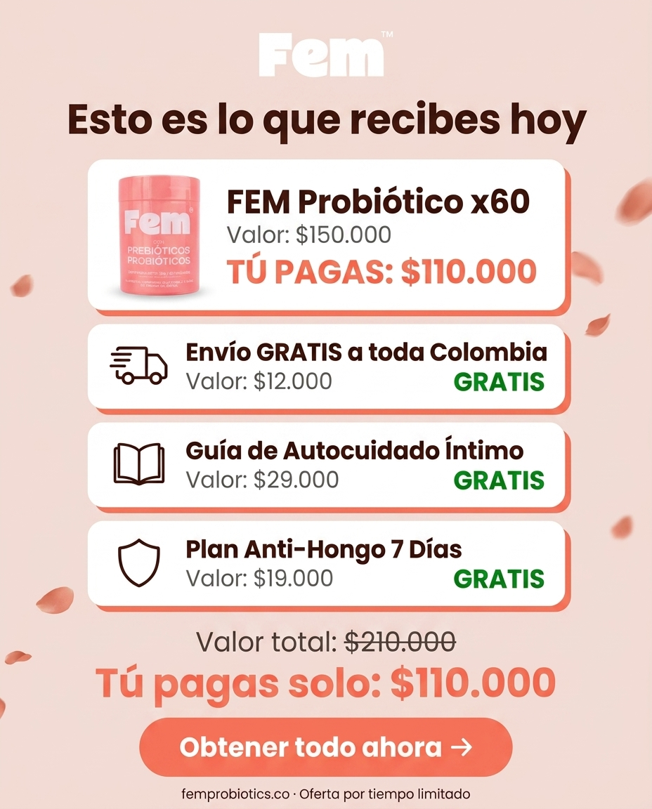 Fem Probiotics Facebook ad