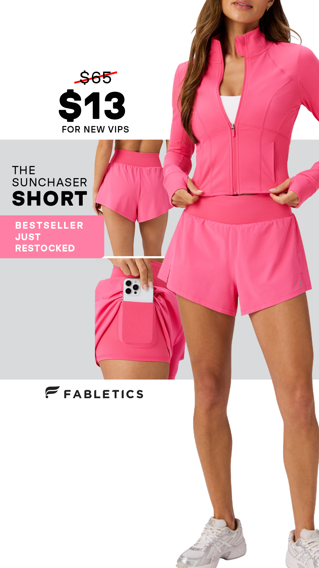 Fabletics Facebook ad