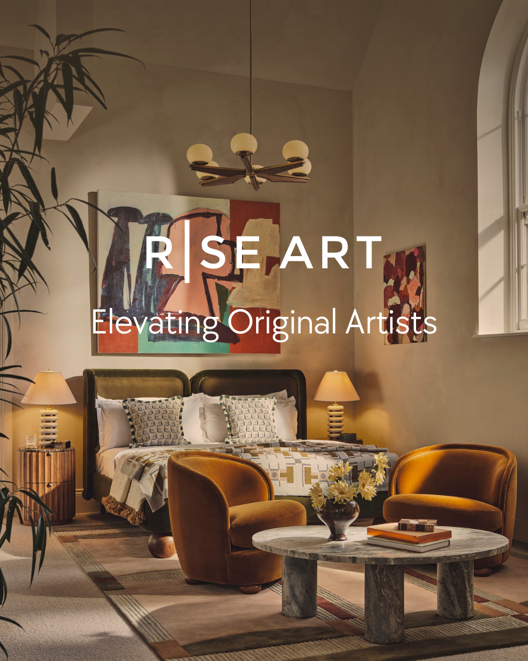Rise Art Facebook ad