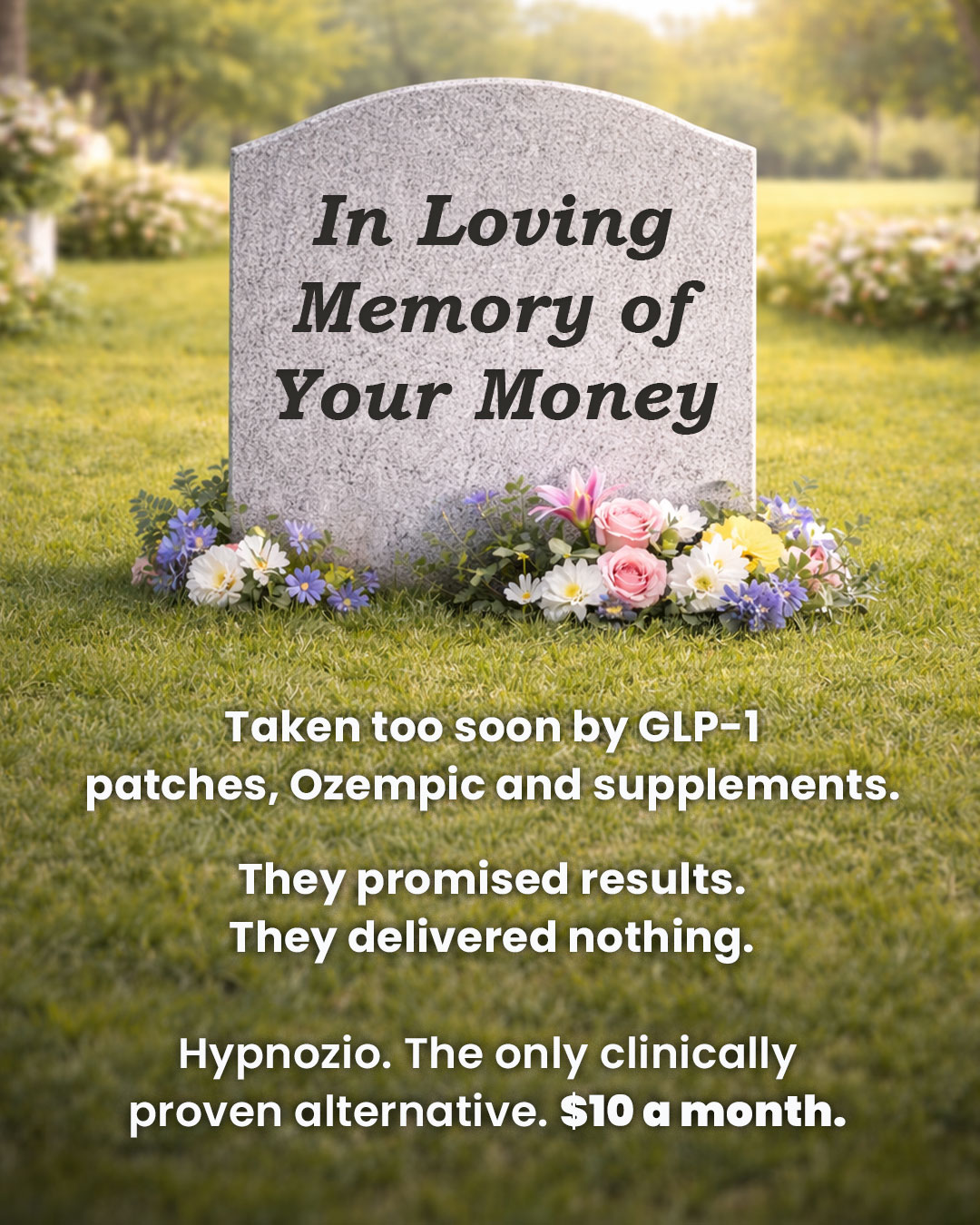 Hypnozio: power of hypnotherapy Facebook ad